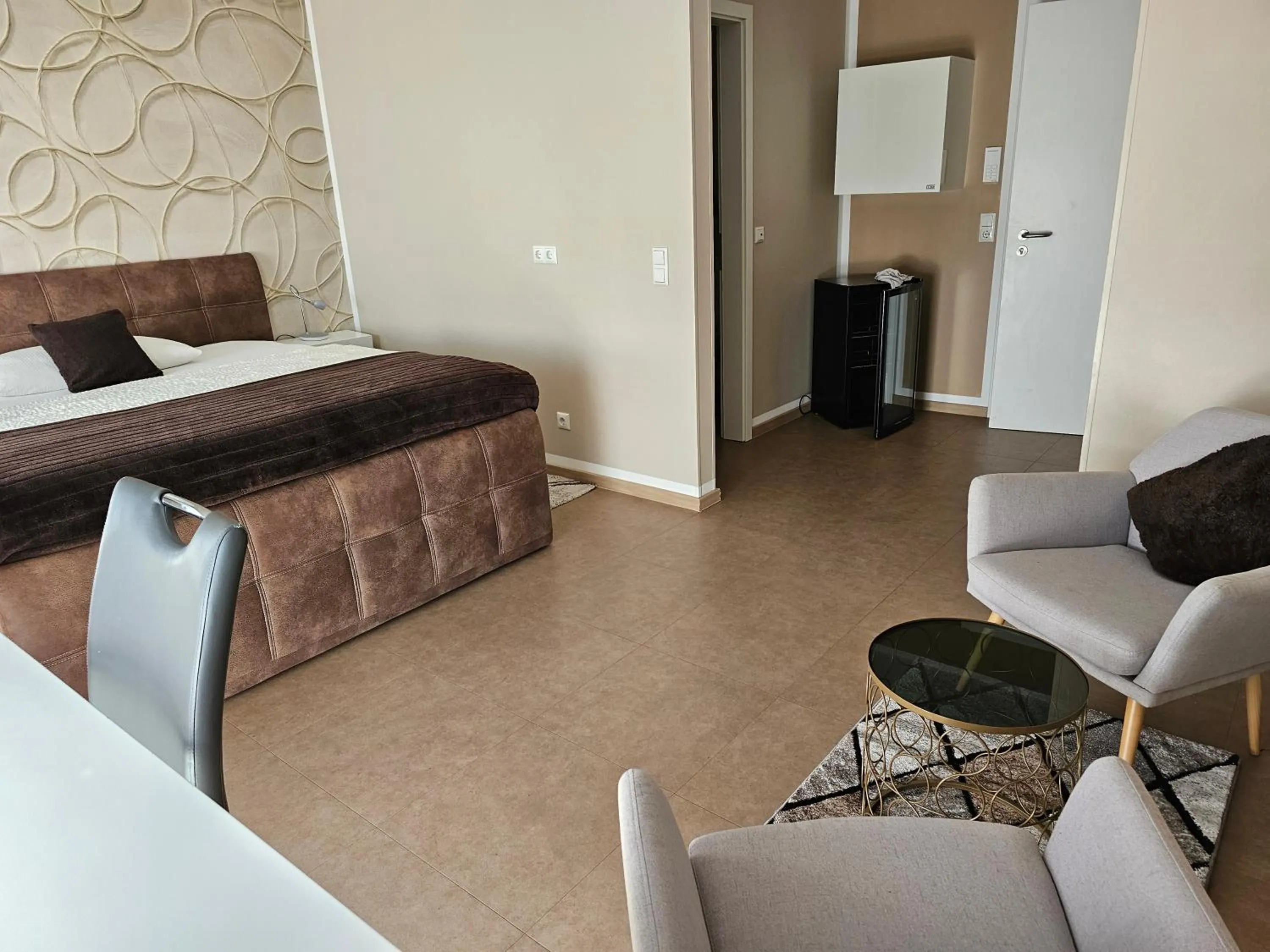 Bed in Aparthotel Magnolia