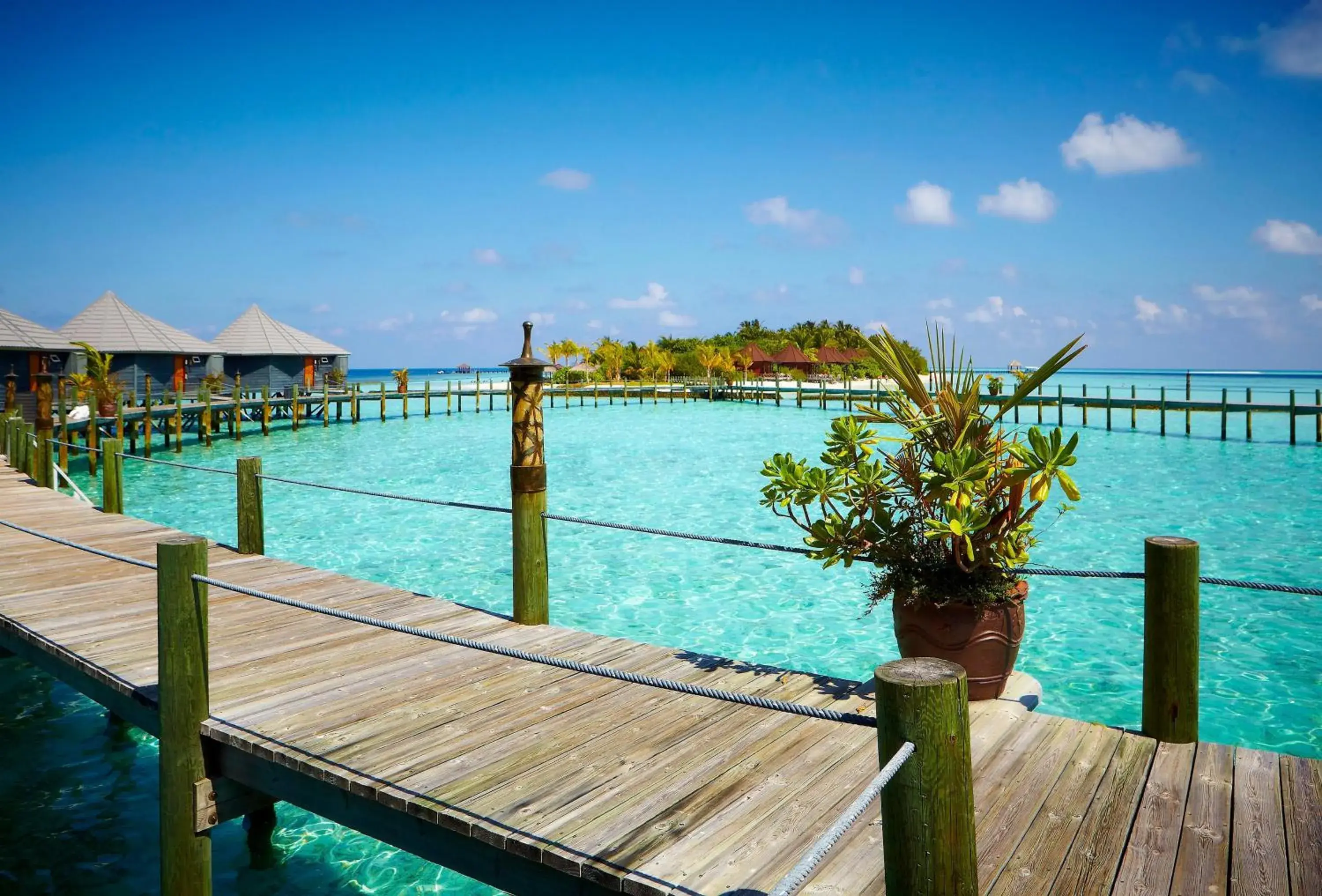 Property building in Komandoo Island Resort & Spa Property building in Komandoo Island Resort & Spa