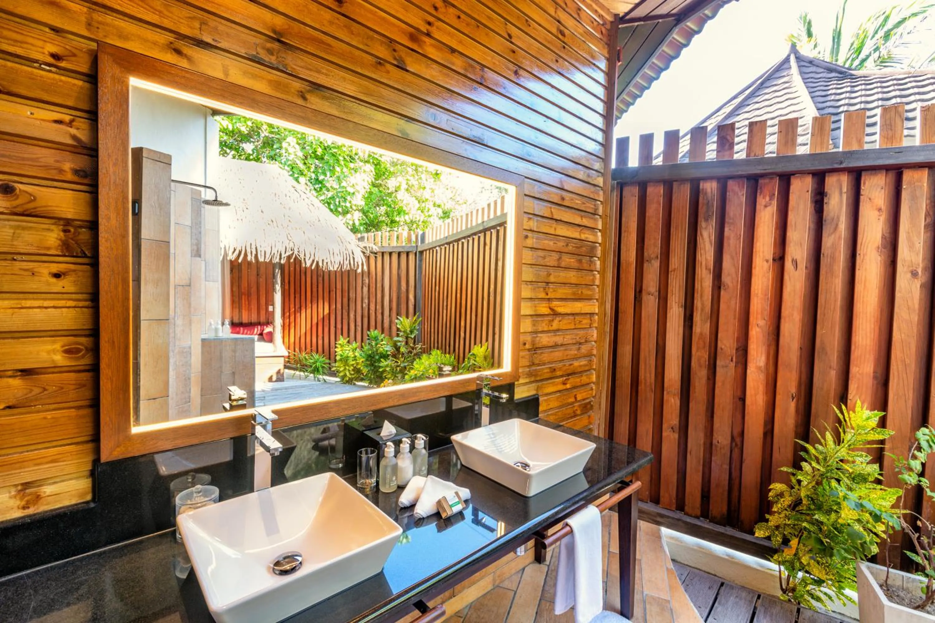 Bathroom in Komandoo Island Resort & Spa