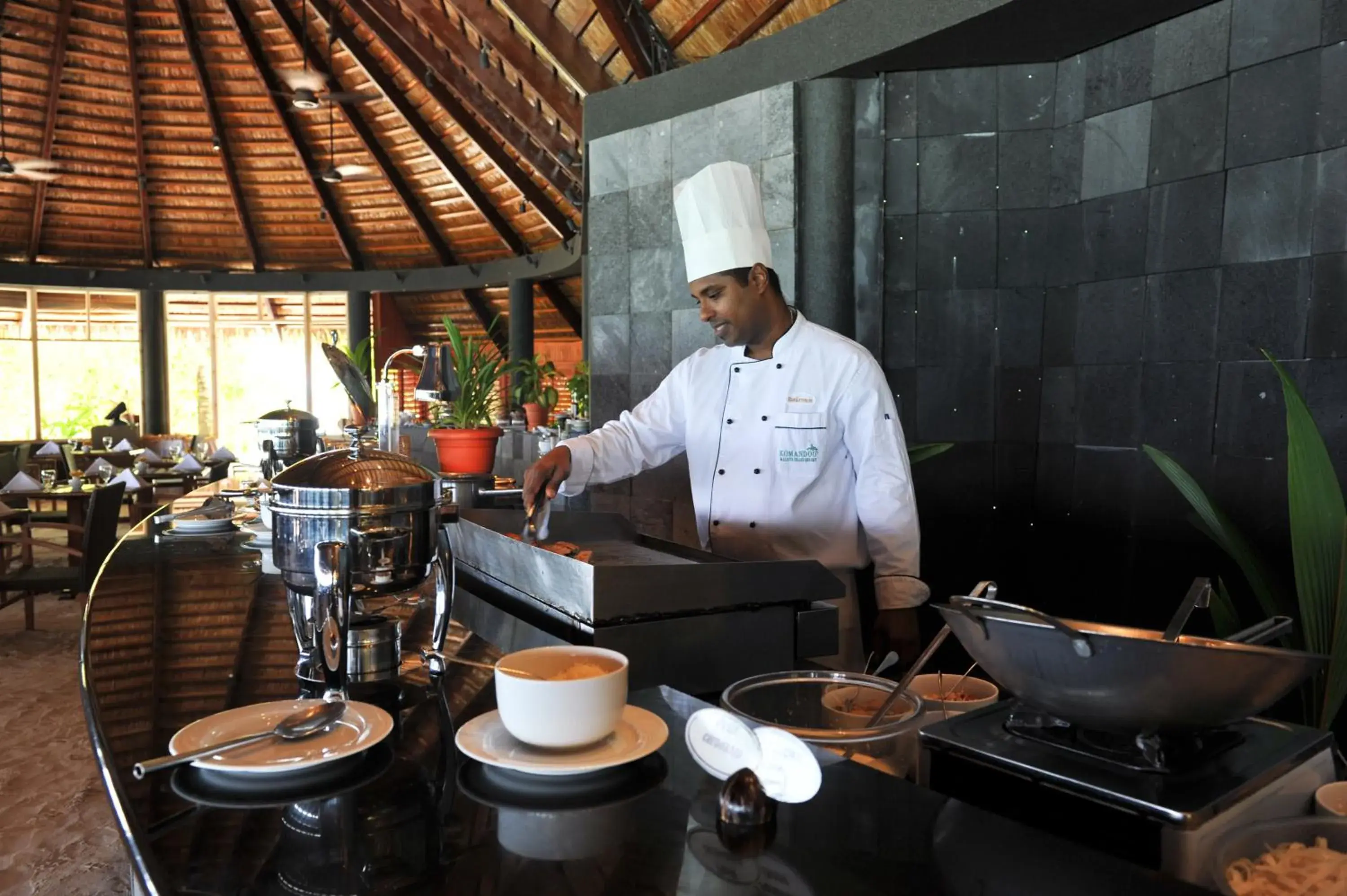 Restaurant/places to eat in Komandoo Island Resort & Spa Restaurant/places to eat in Komandoo Island Resort & Spa