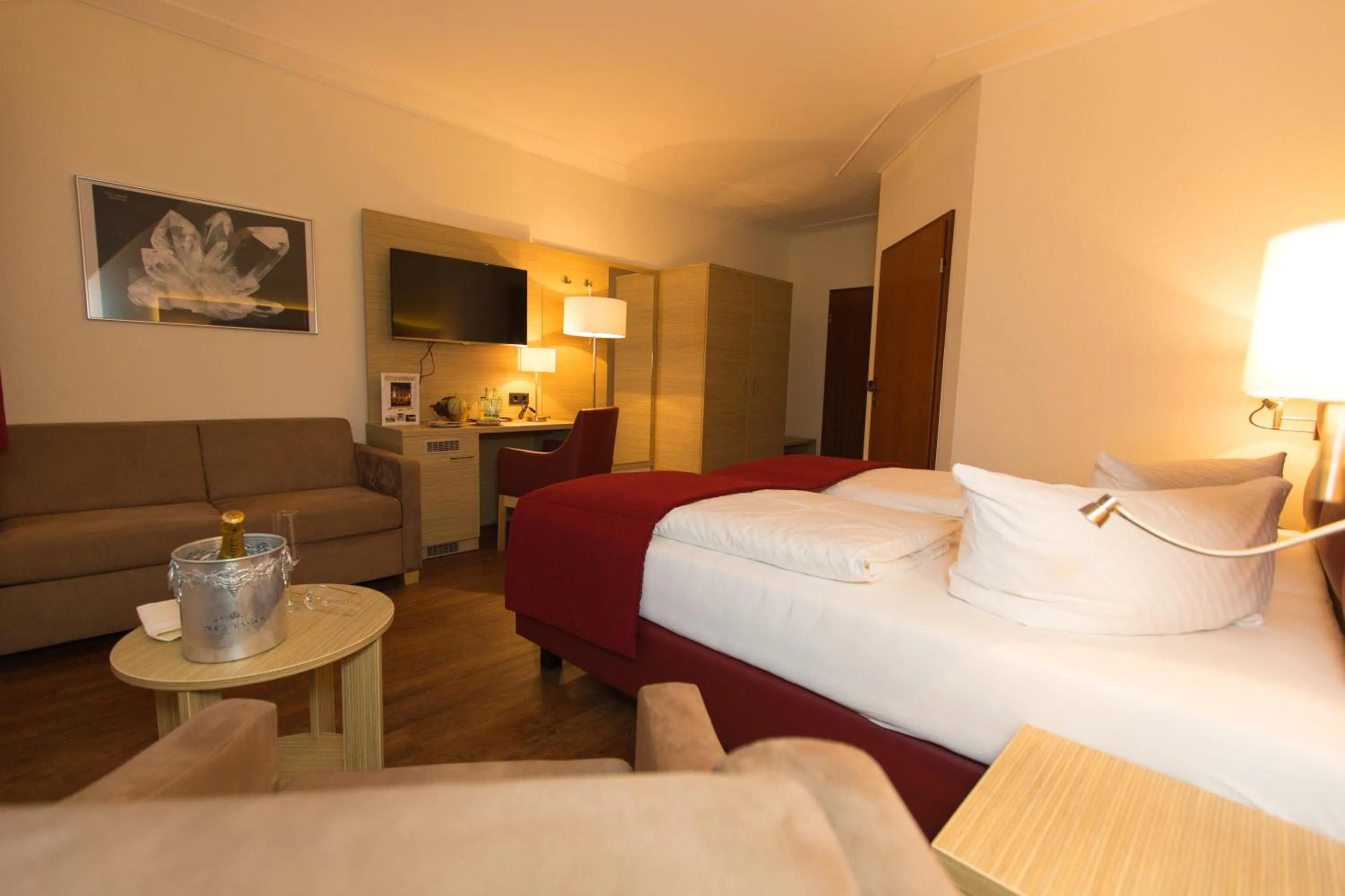 Photo of the whole room, Bed in Hotel Kreller