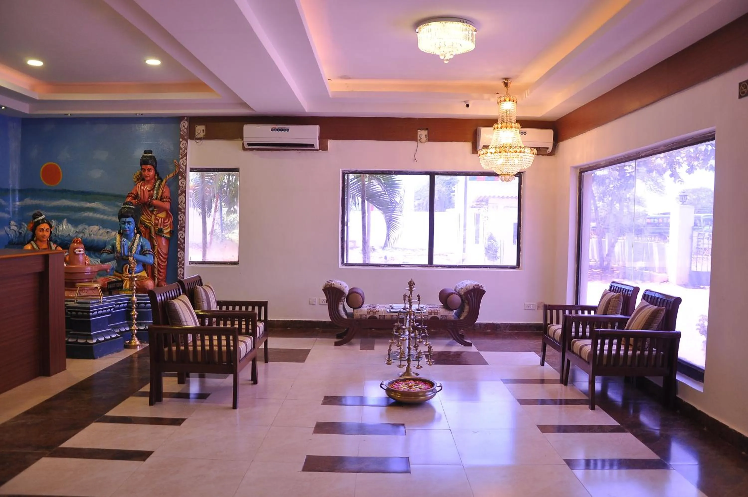 Lobby or reception in juSTa Sarang Rameshwaram
