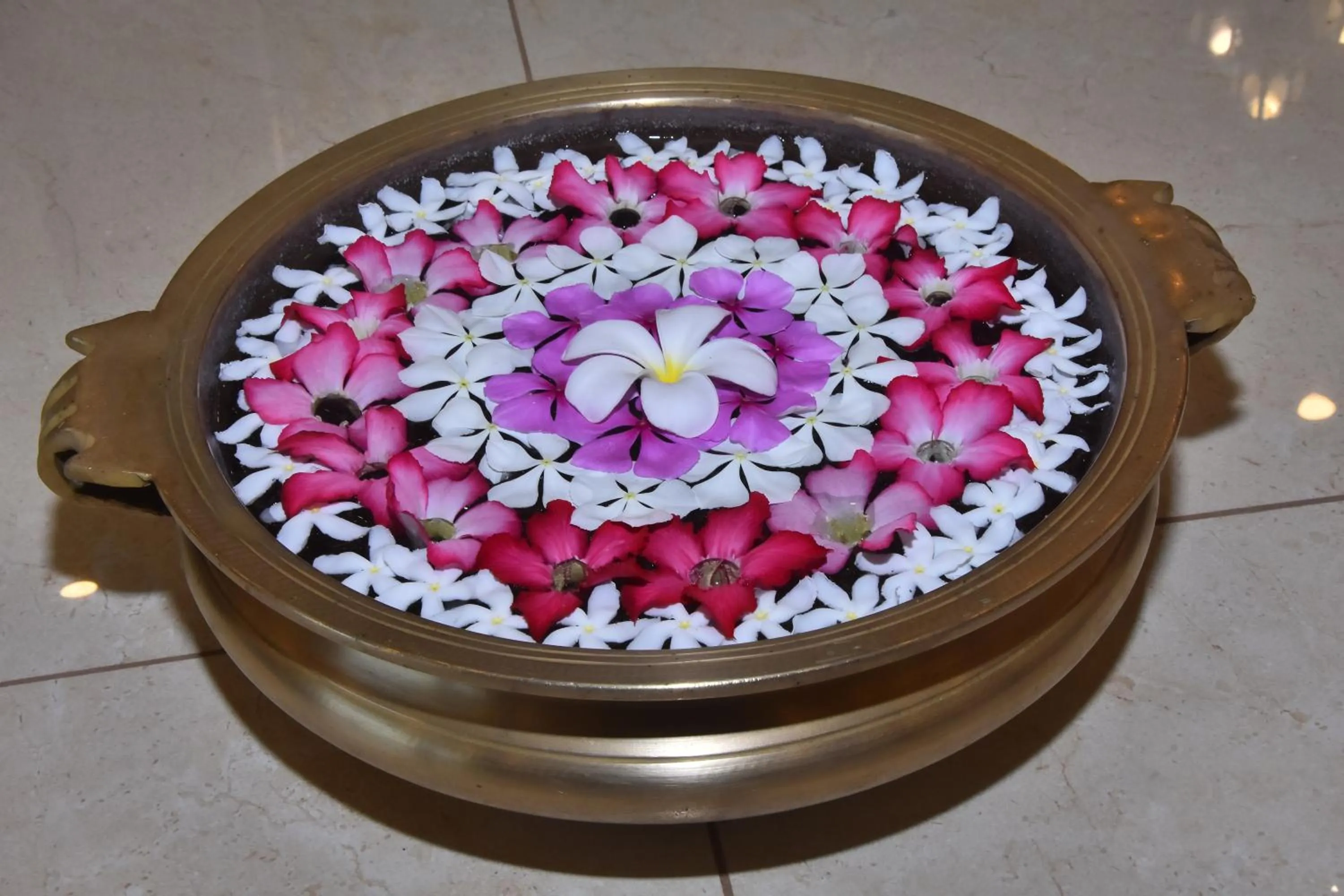 Decorative detail in juSTa Sarang Rameshwaram