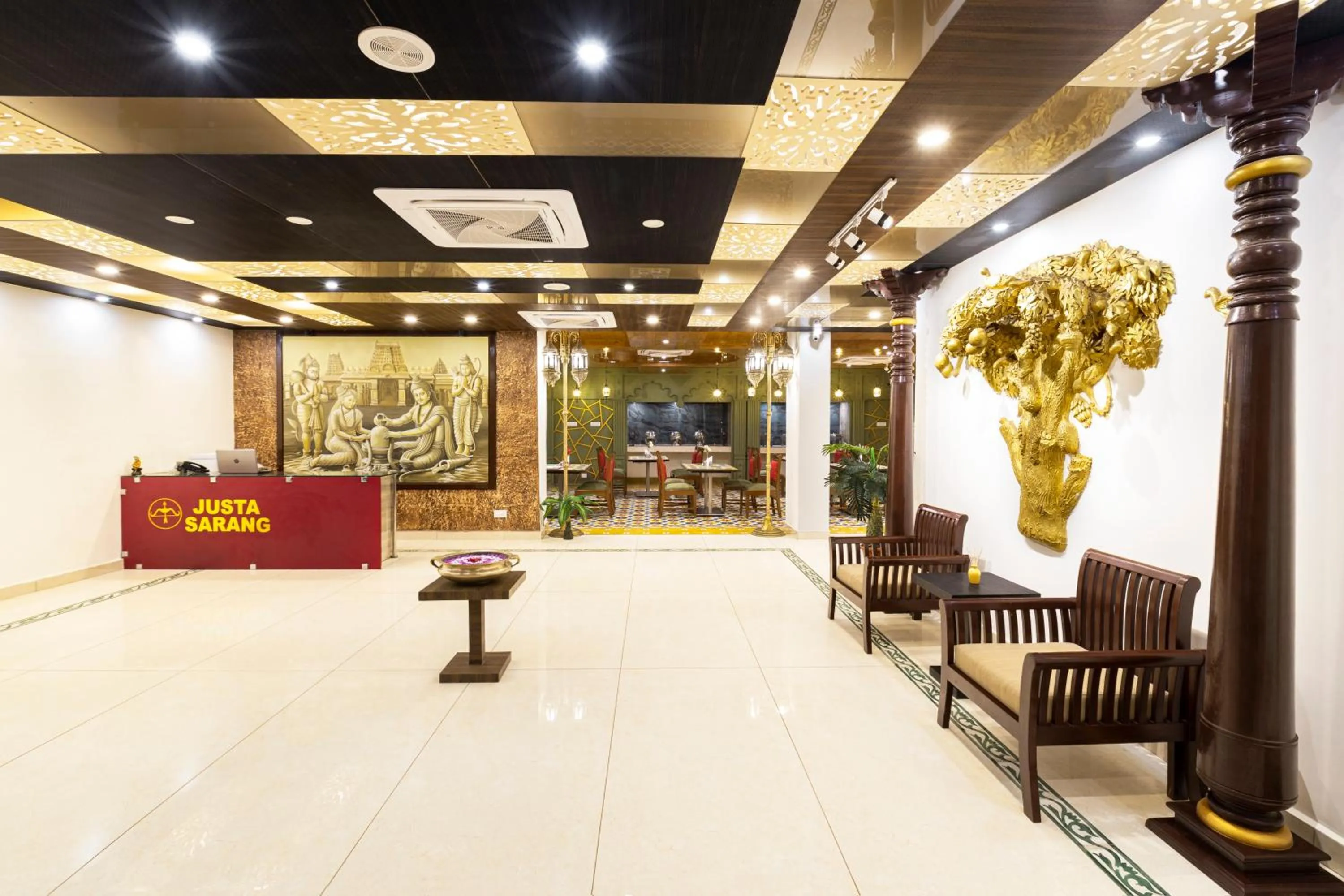 Lobby or reception in juSTa Sarang Rameshwaram