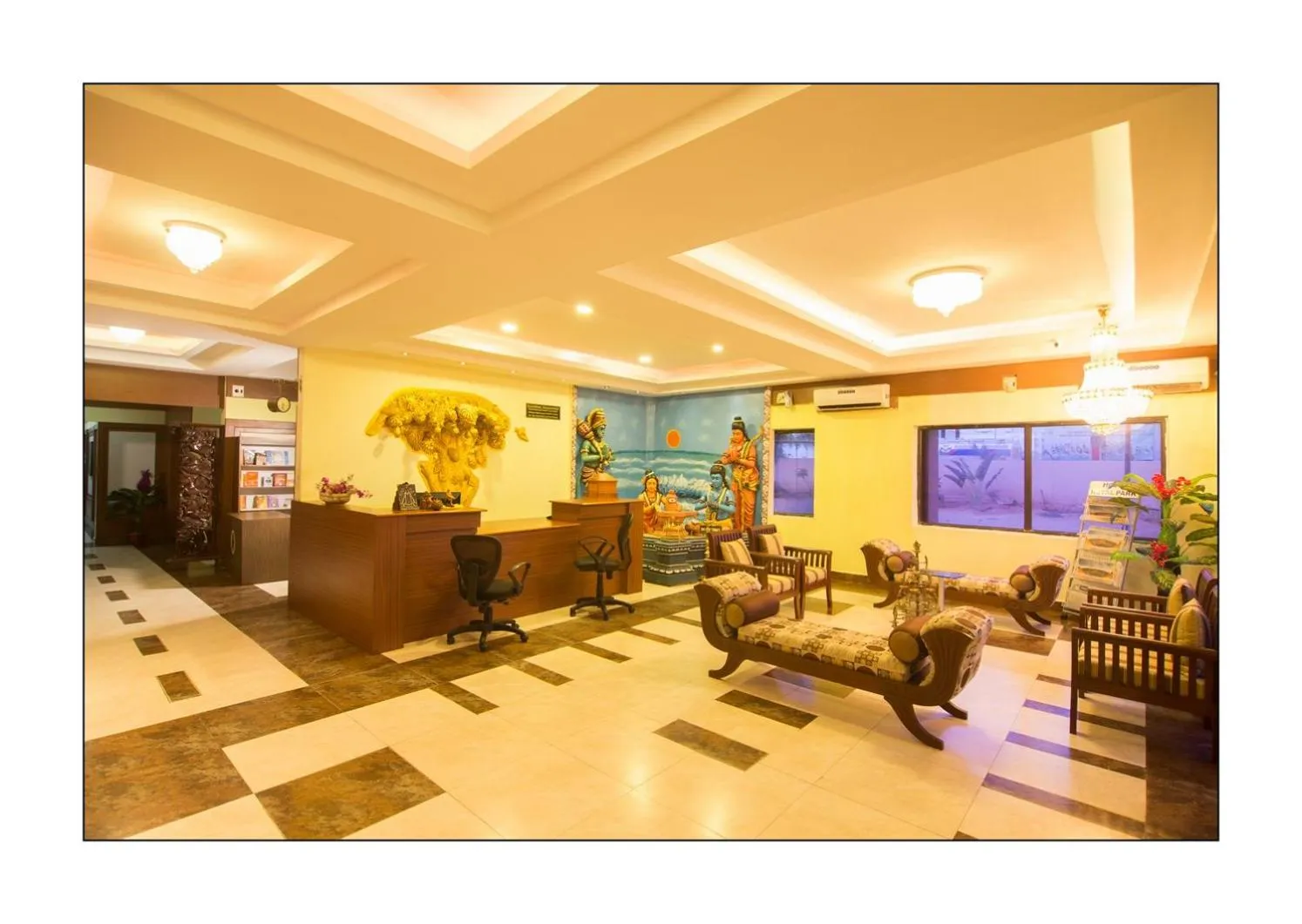 Lobby or reception in juSTa Sarang Rameshwaram