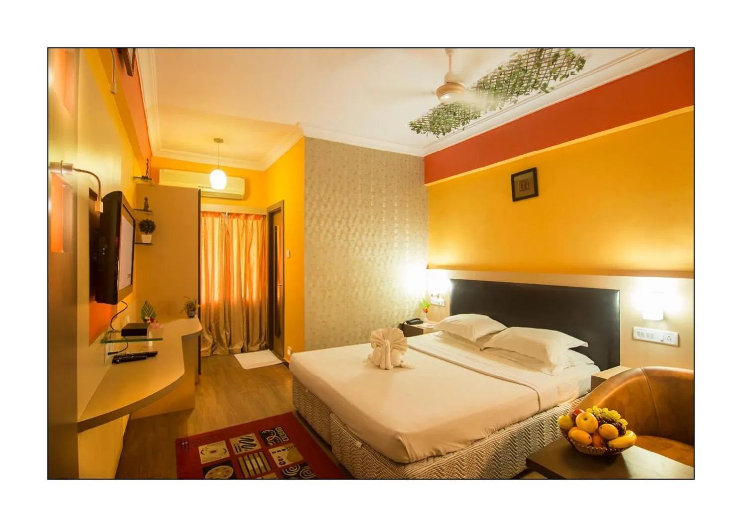 Bed in juSTa Sarang Rameshwaram