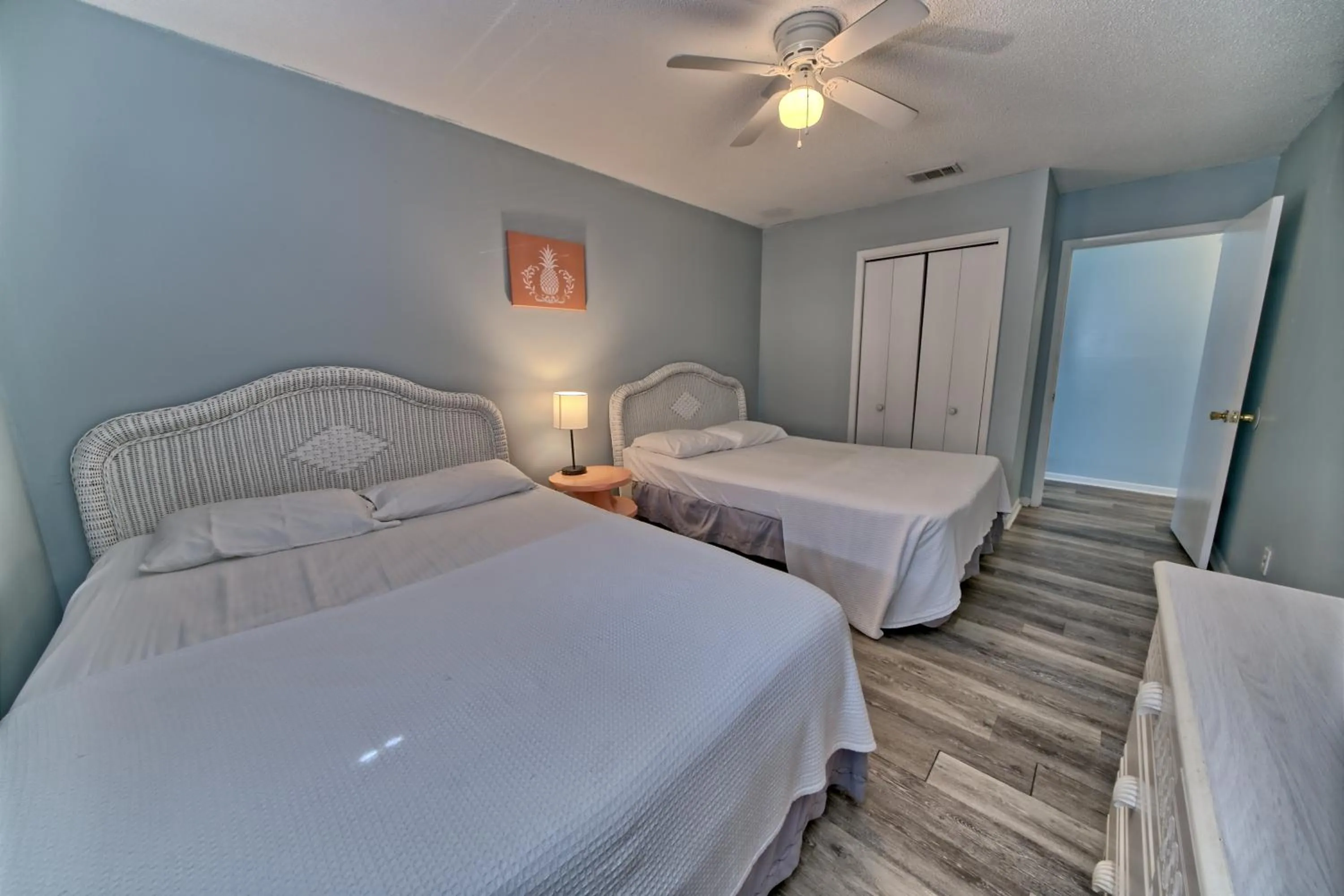 Bed in Pineapple Villas