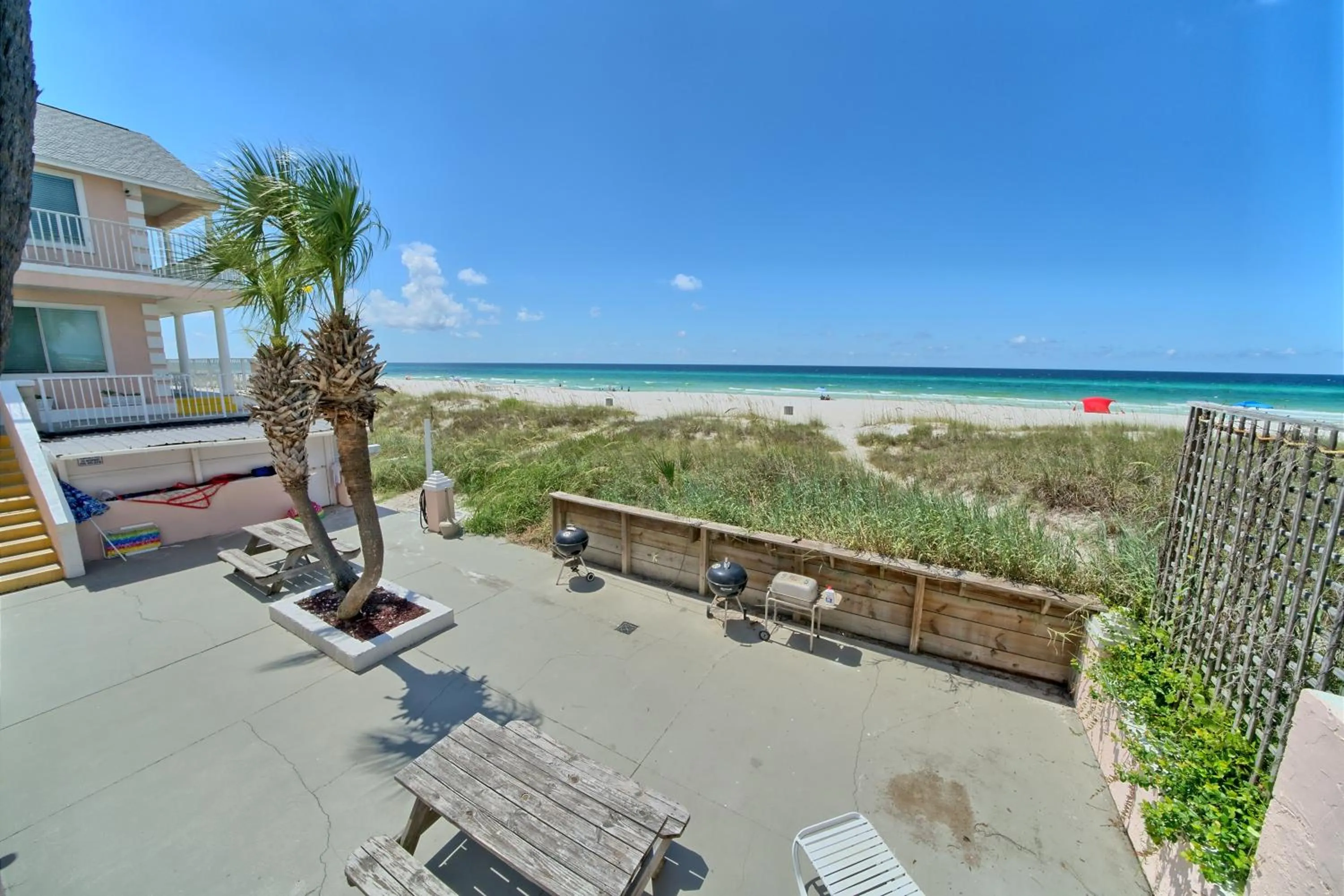 Seating area in Pineapple Villas