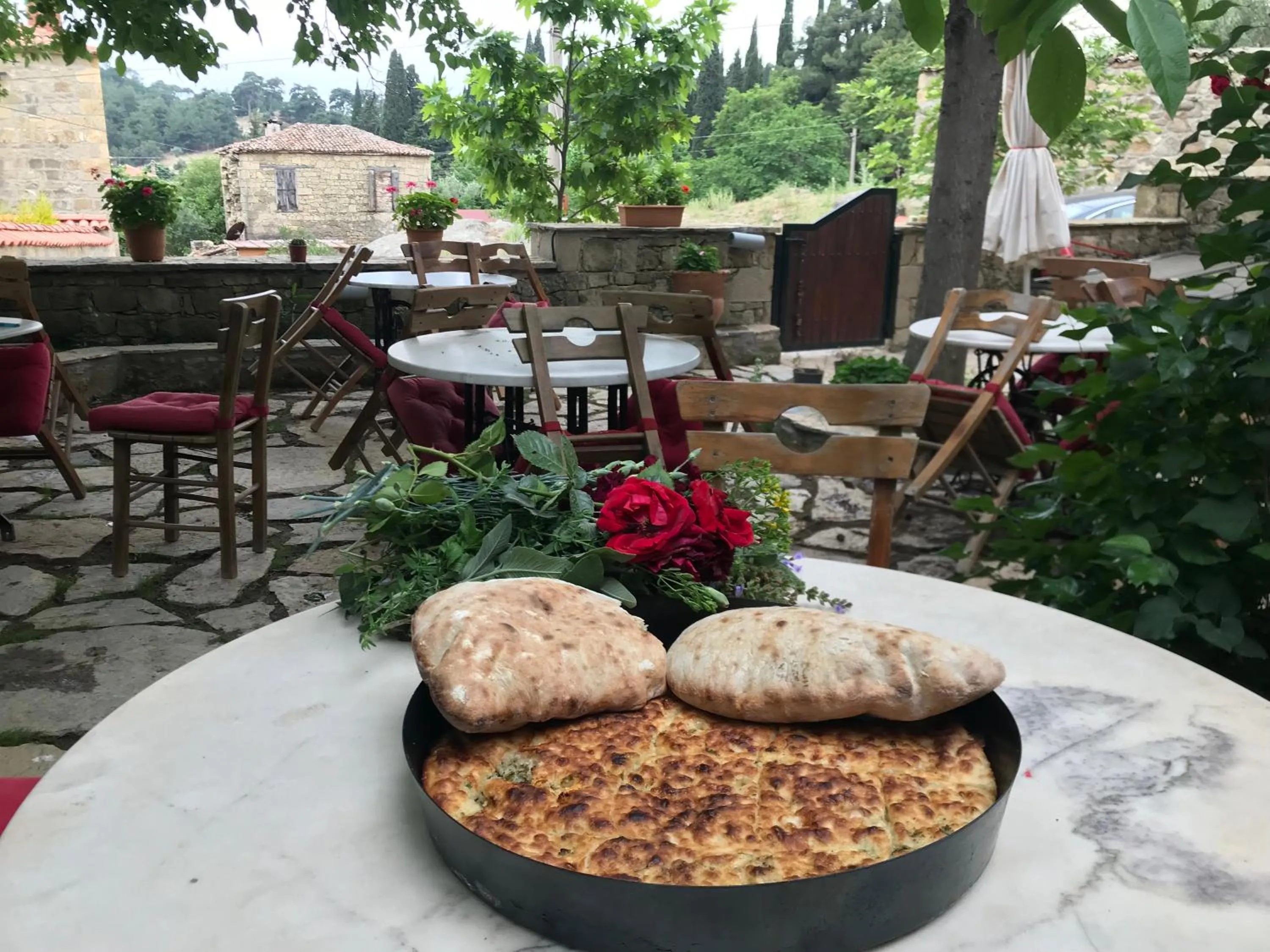 Breakfast in Mavras Tas Odalar