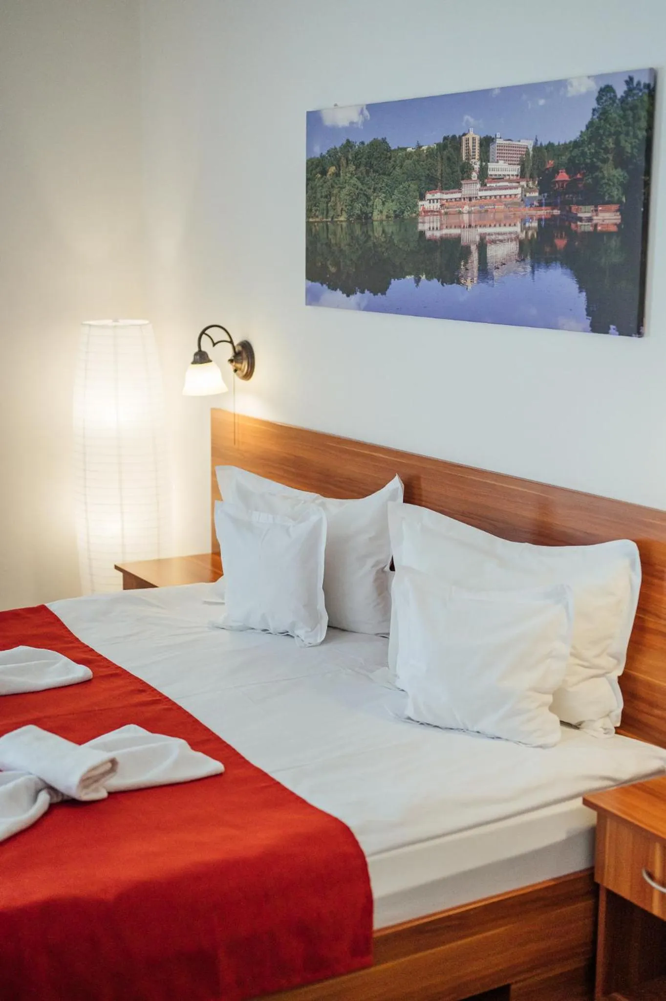 Bed in Pensiunea Comfort