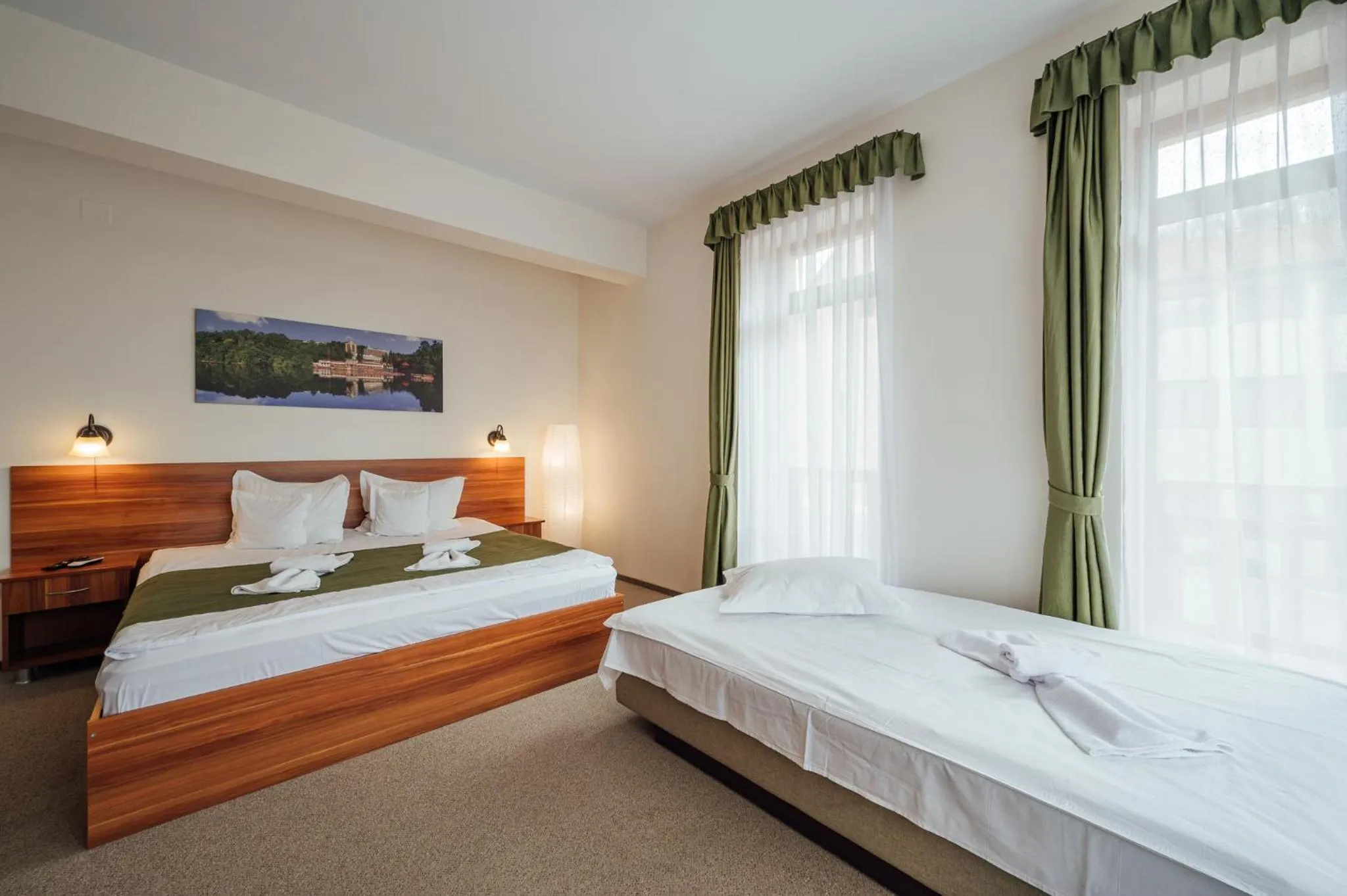 Bed in Pensiunea Comfort