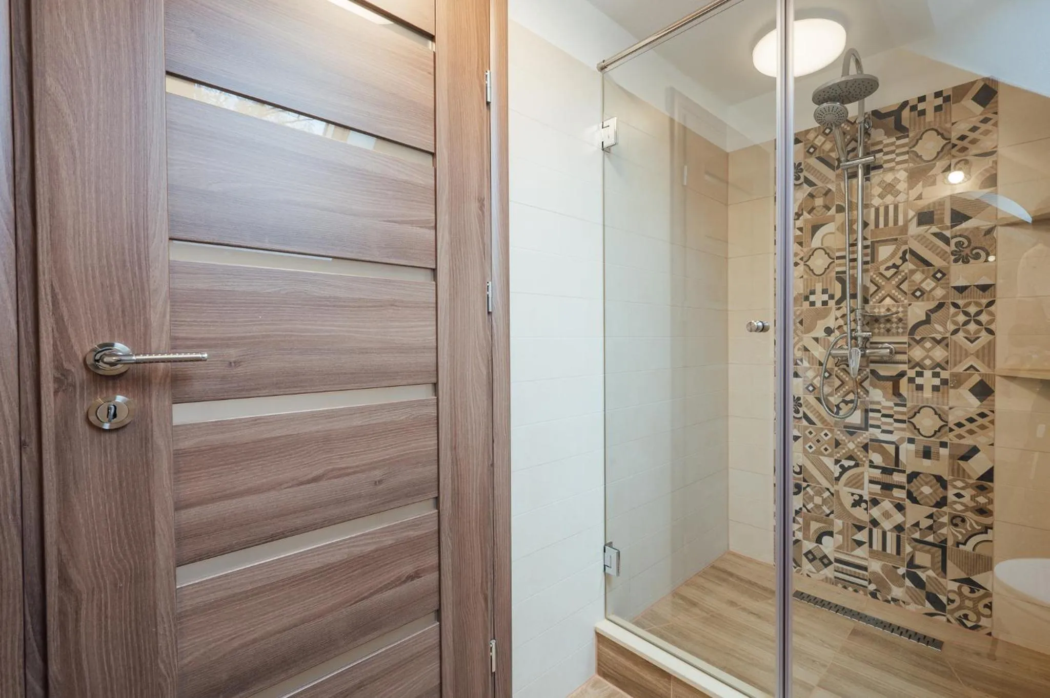 Bathroom in Pensiunea Comfort