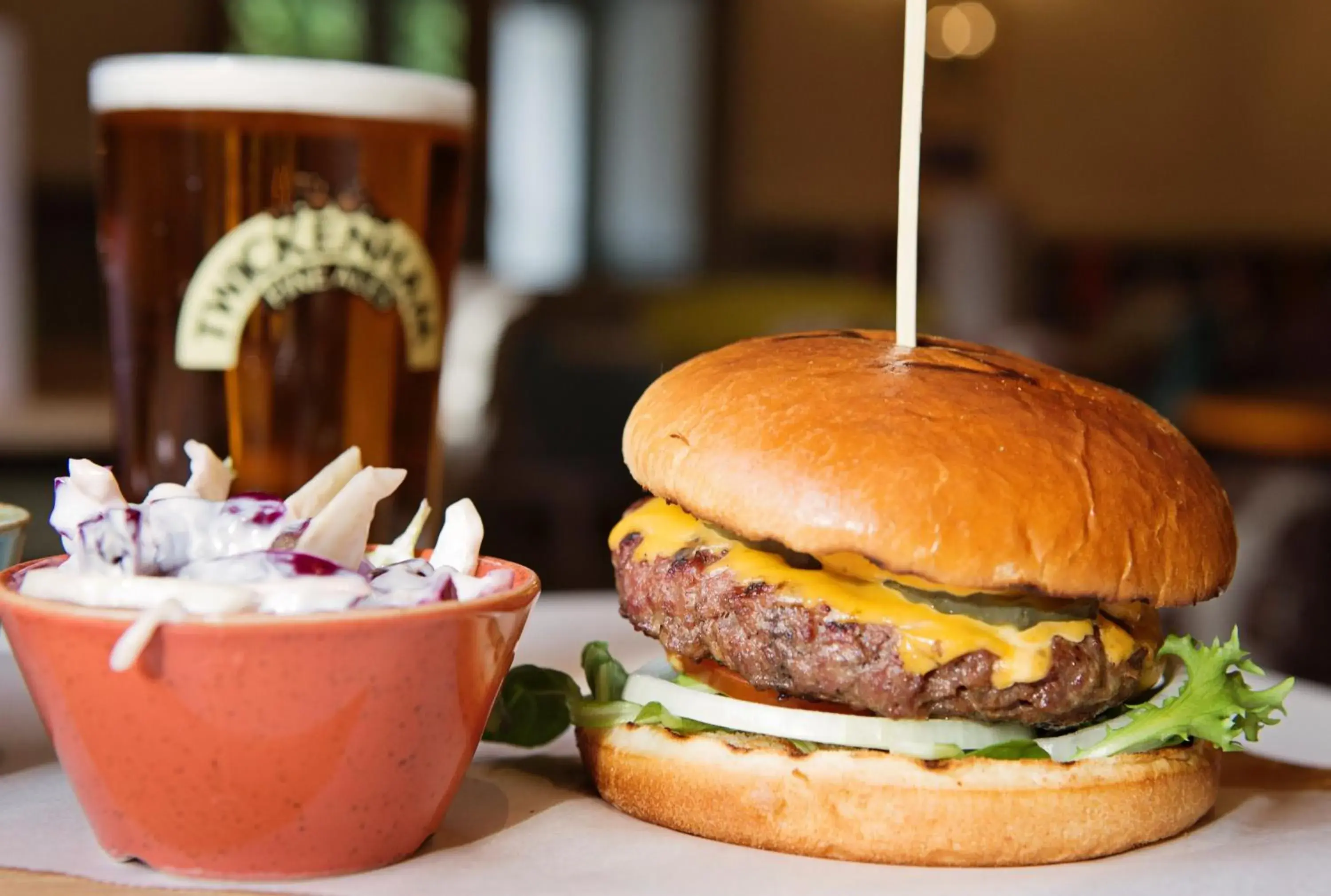 Food close-up in The Milford Arms Food close-up in The Milford Arms