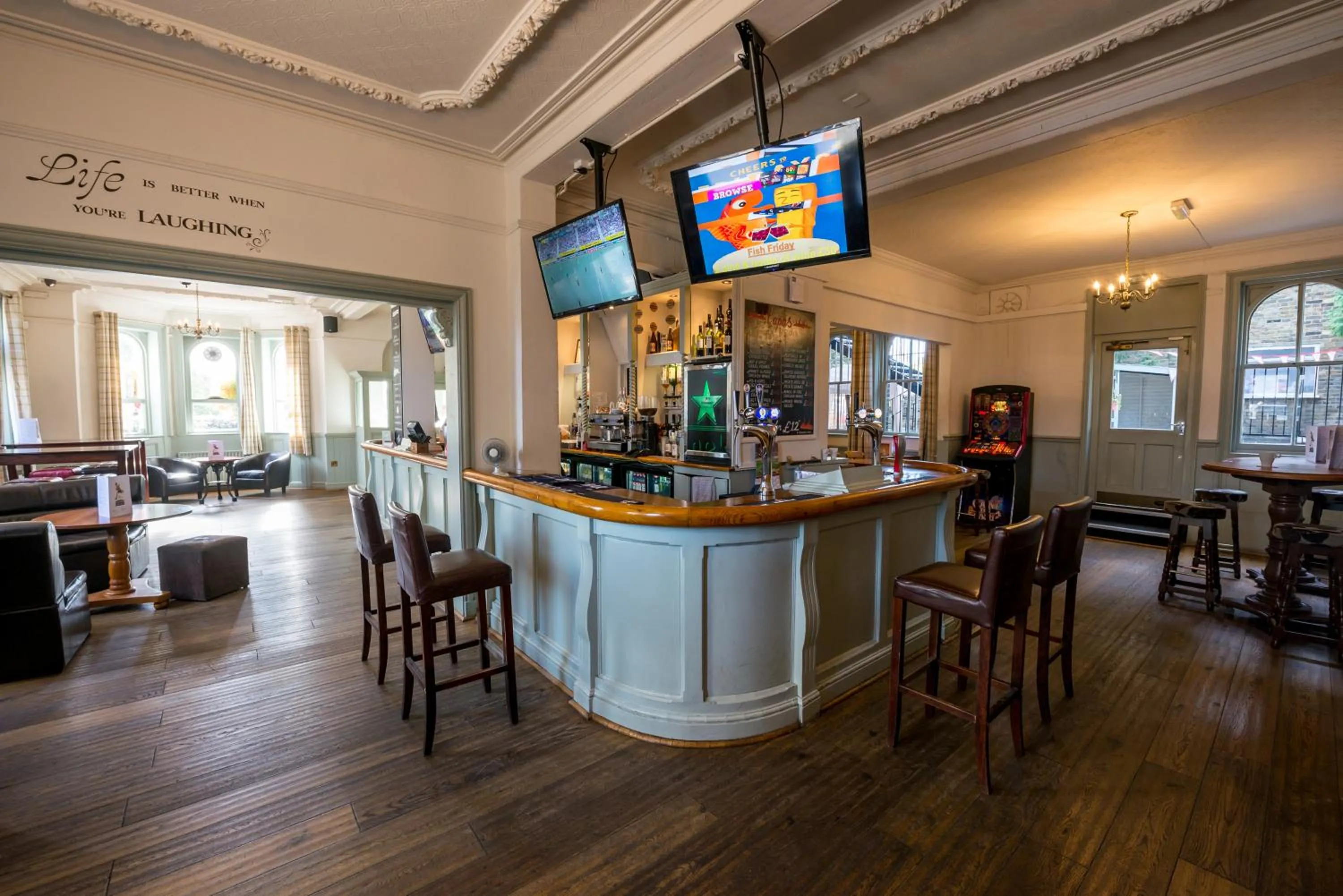 Lounge or bar in The Milford Arms