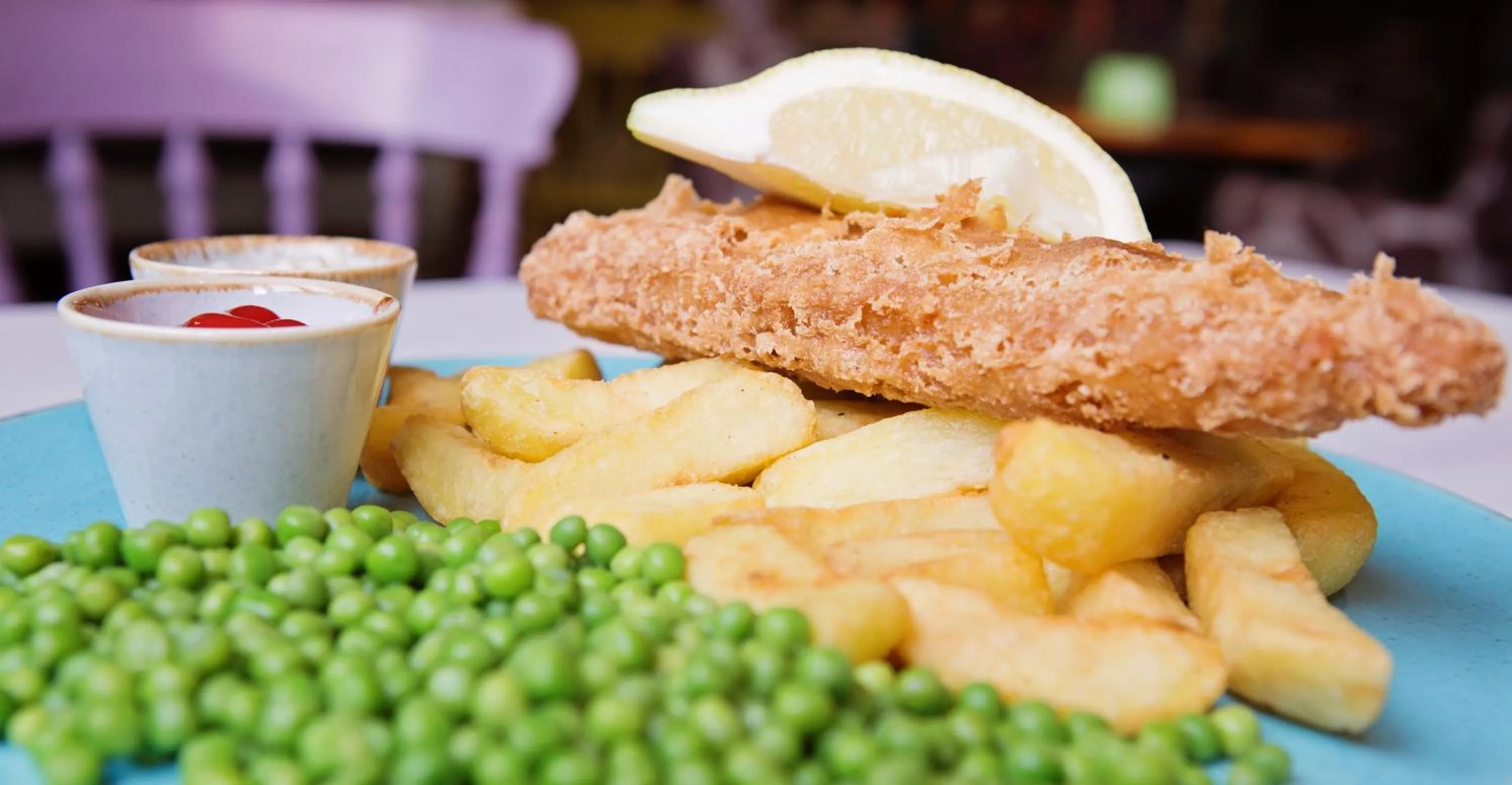 Food close-up in The Milford Arms