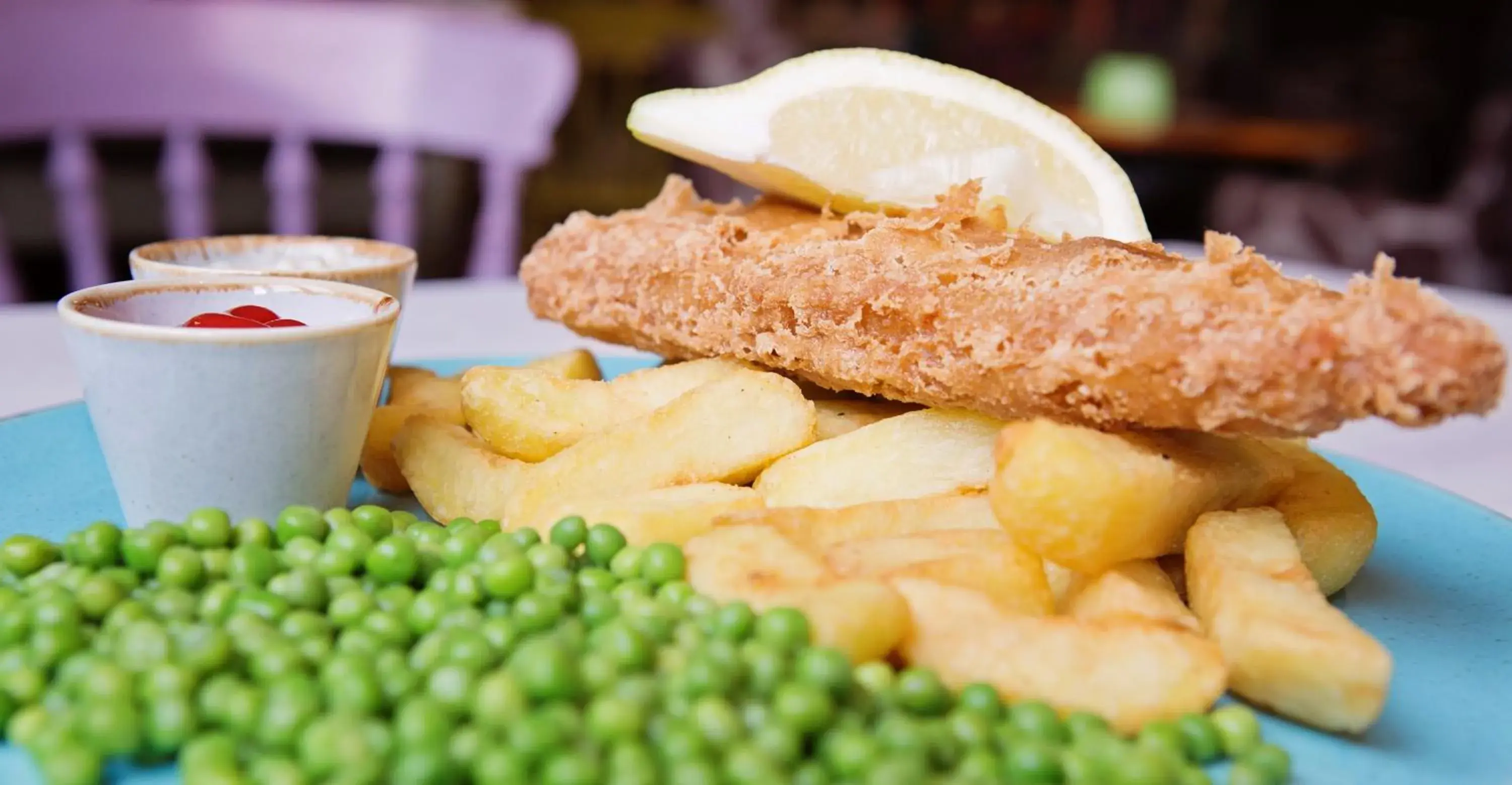 Food close-up in The Milford Arms Food close-up in The Milford Arms