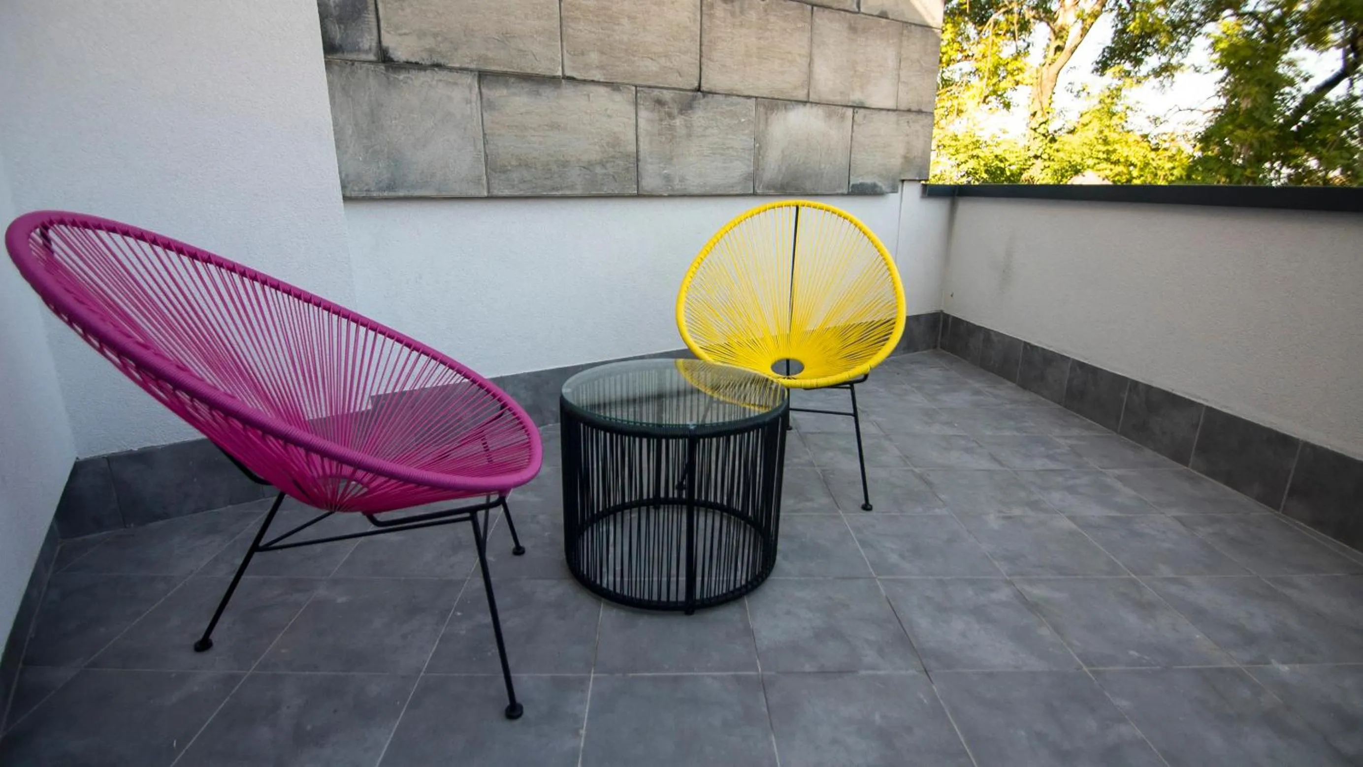 Balcony/Terrace in Koisi Hostel