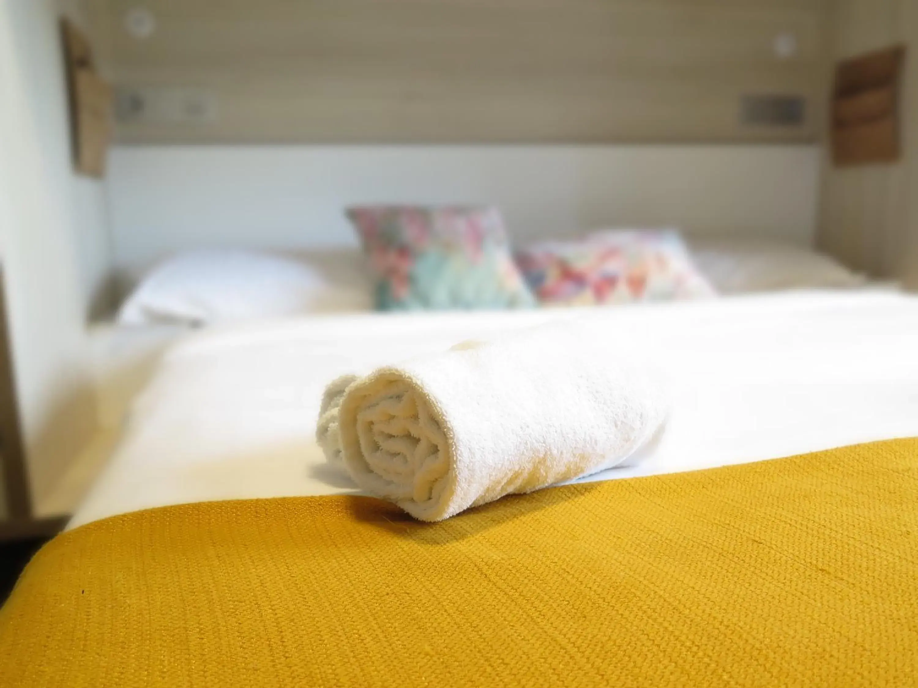 Decorative detail, Bed in Koisi Hostel Decorative detail, Bed in Koisi Hostel