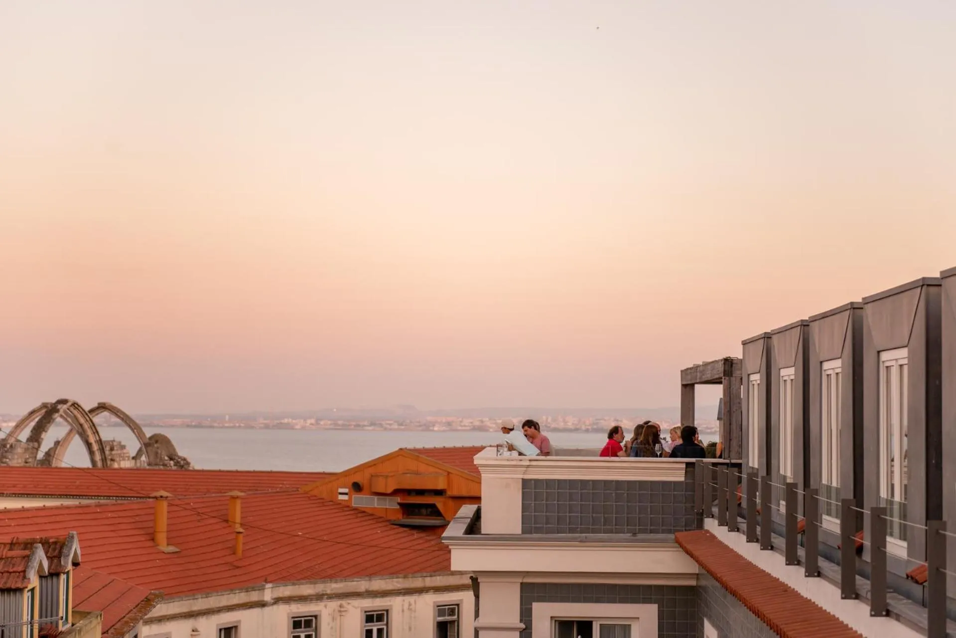 Balcony/Terrace in Lisboa Pessoa Hotel