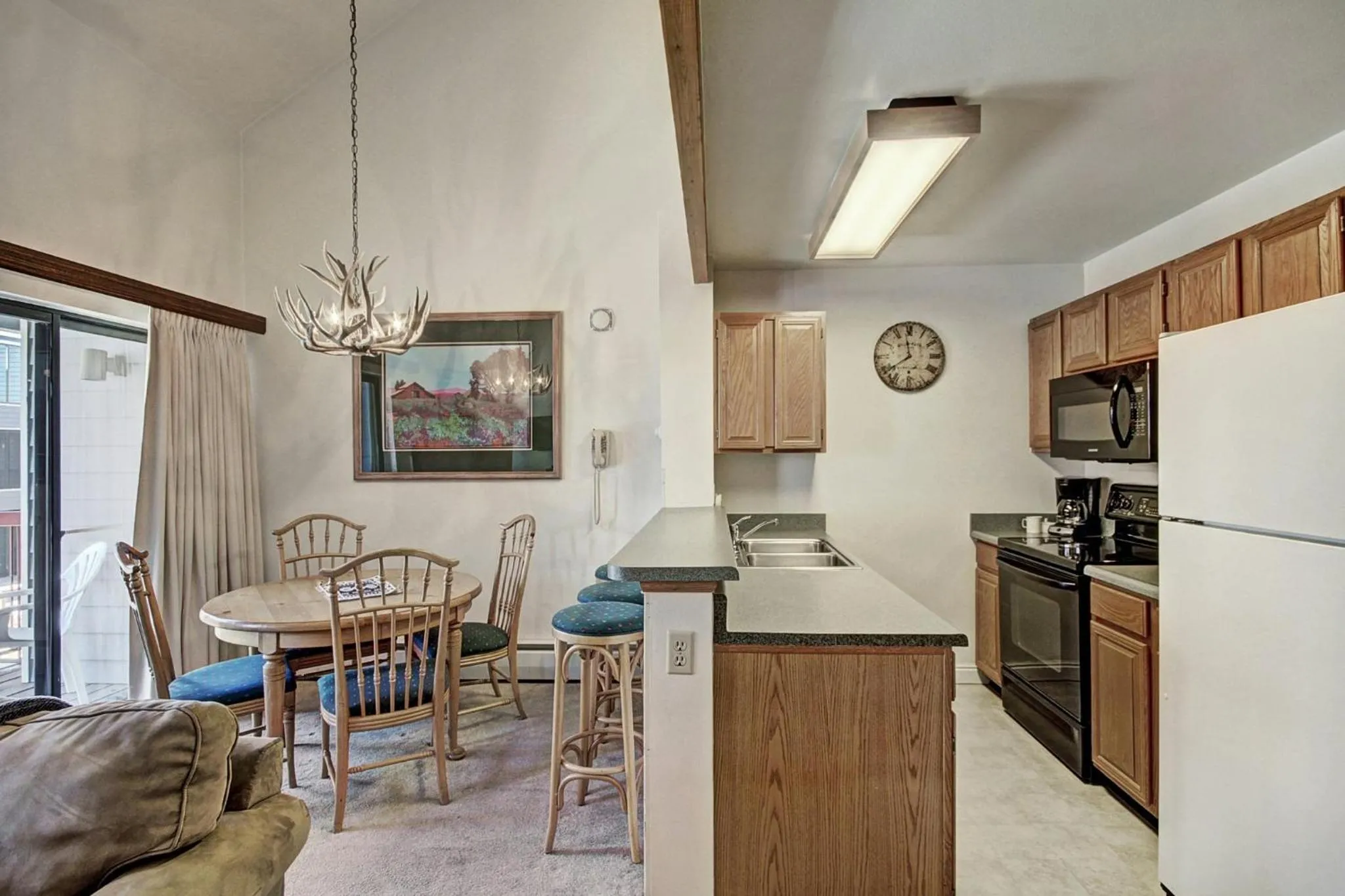 Living room in River Mountain Lodge, A Vail Resorts Property