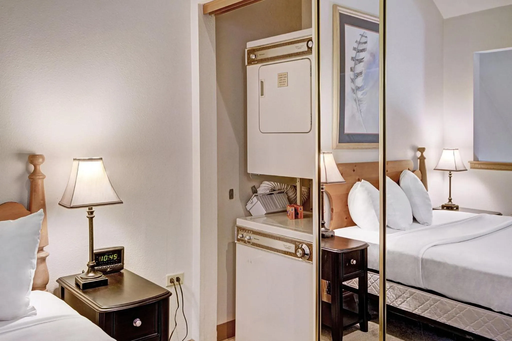 laundry, Bed in River Mountain Lodge, A Vail Resorts Property