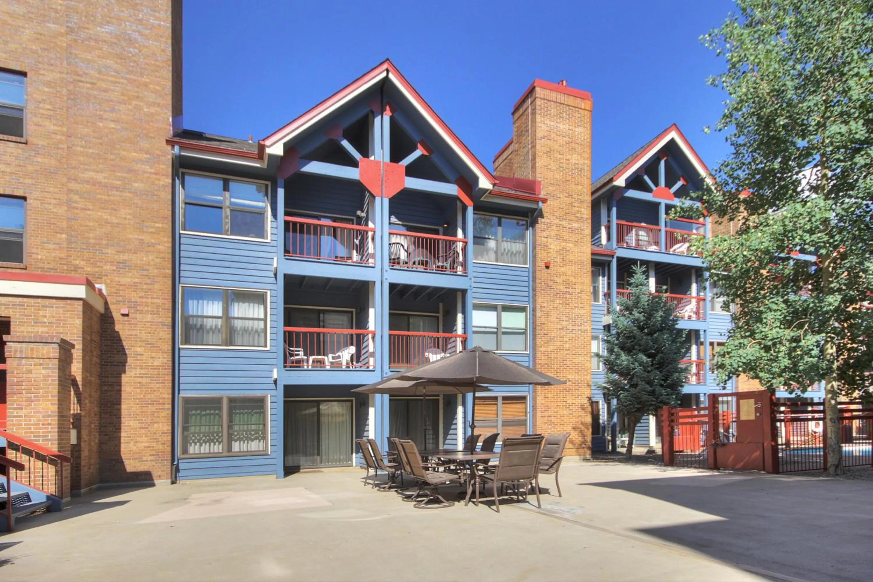 Property building in River Mountain Lodge, A Vail Resorts Property