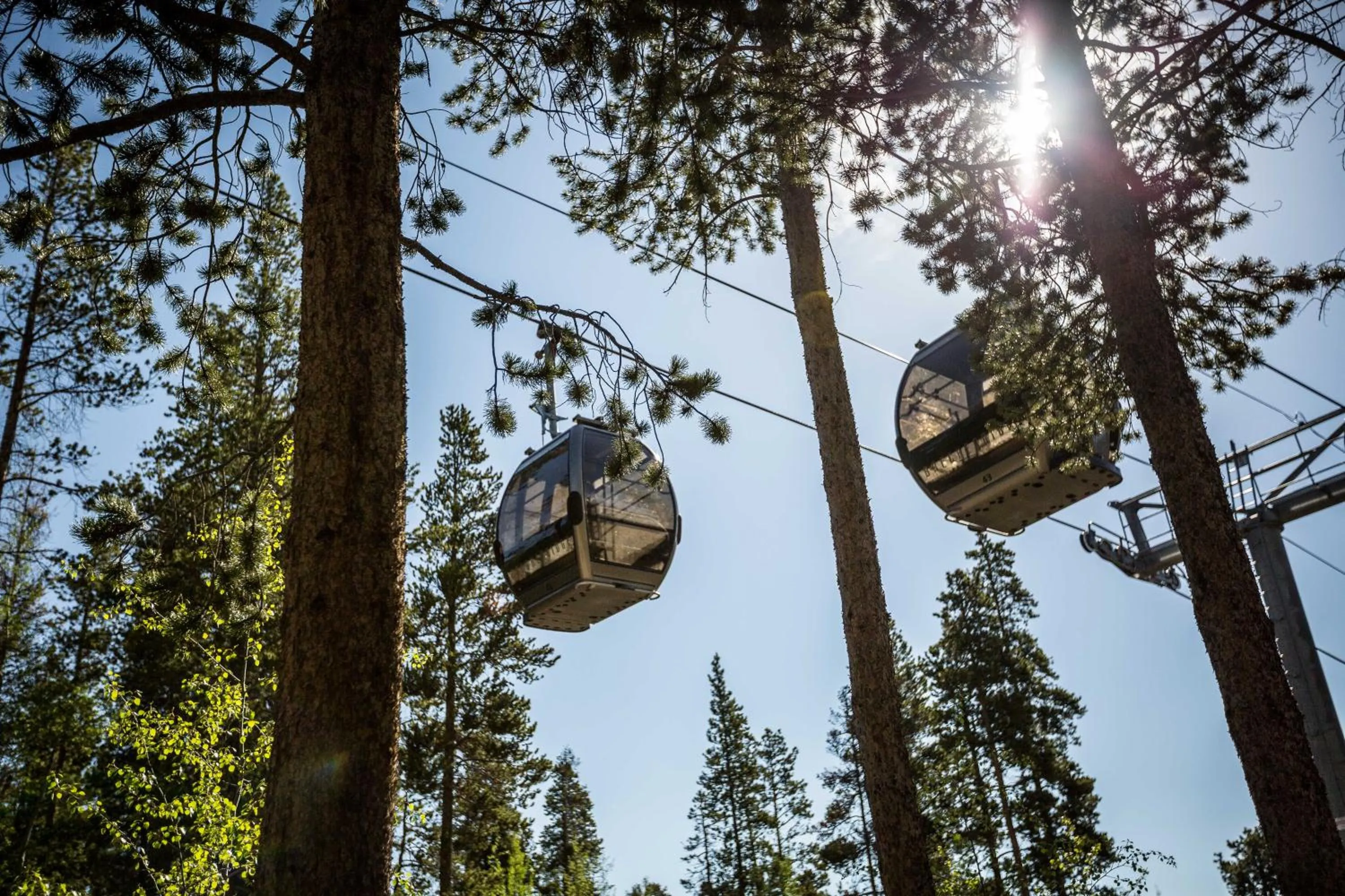 Skiing in River Mountain Lodge, A Vail Resorts Property