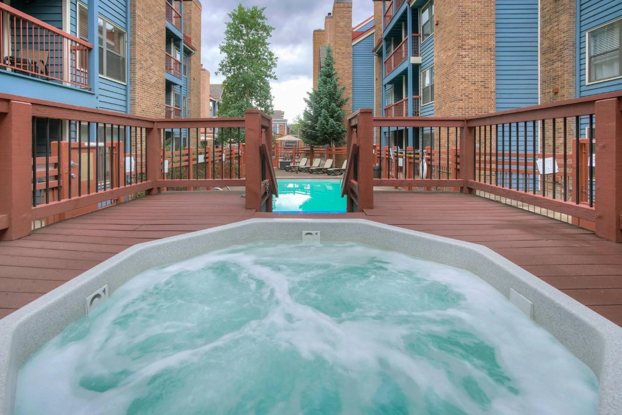 Swimming pool in River Mountain Lodge, A Vail Resorts Property