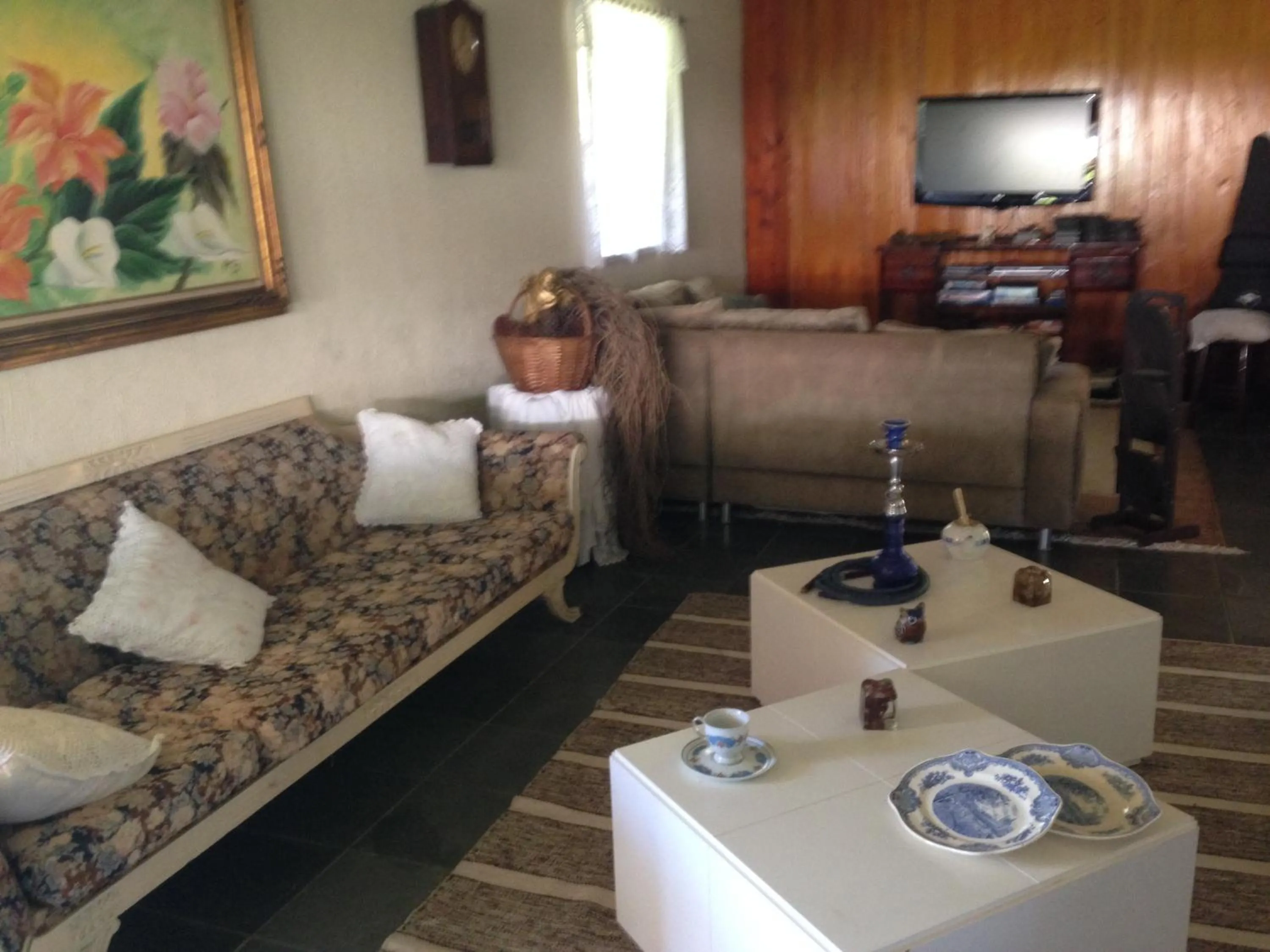 Living room in Pousada Ecológica Cavalo de Pedra