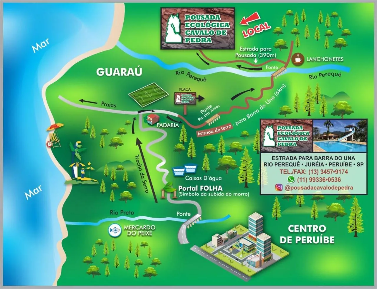 Pousada Ecológica Cavalo de Pedra