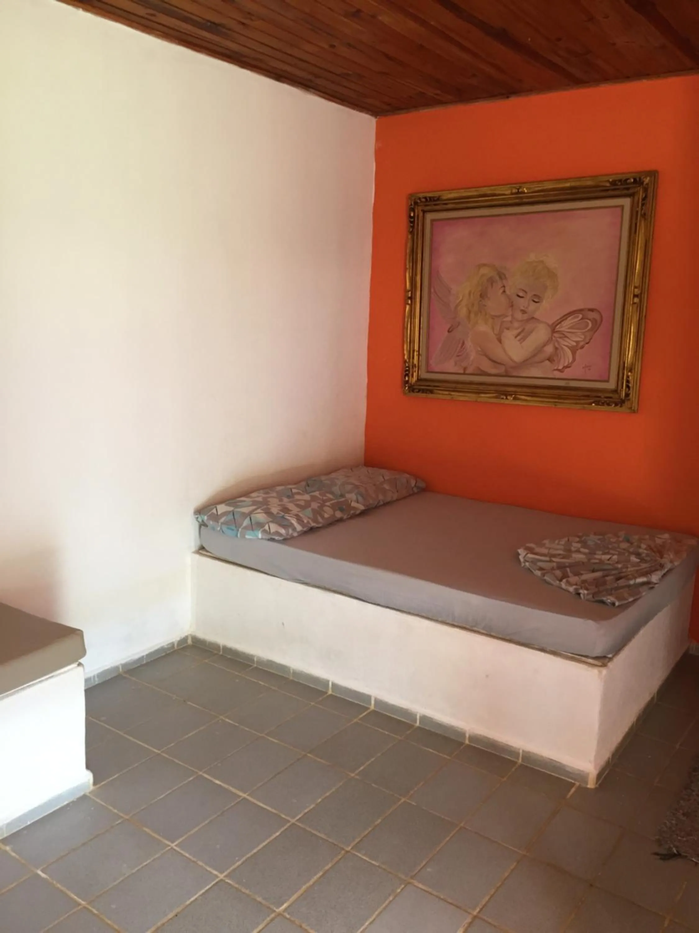 Property building, Bed in Pousada Ecológica Cavalo de Pedra