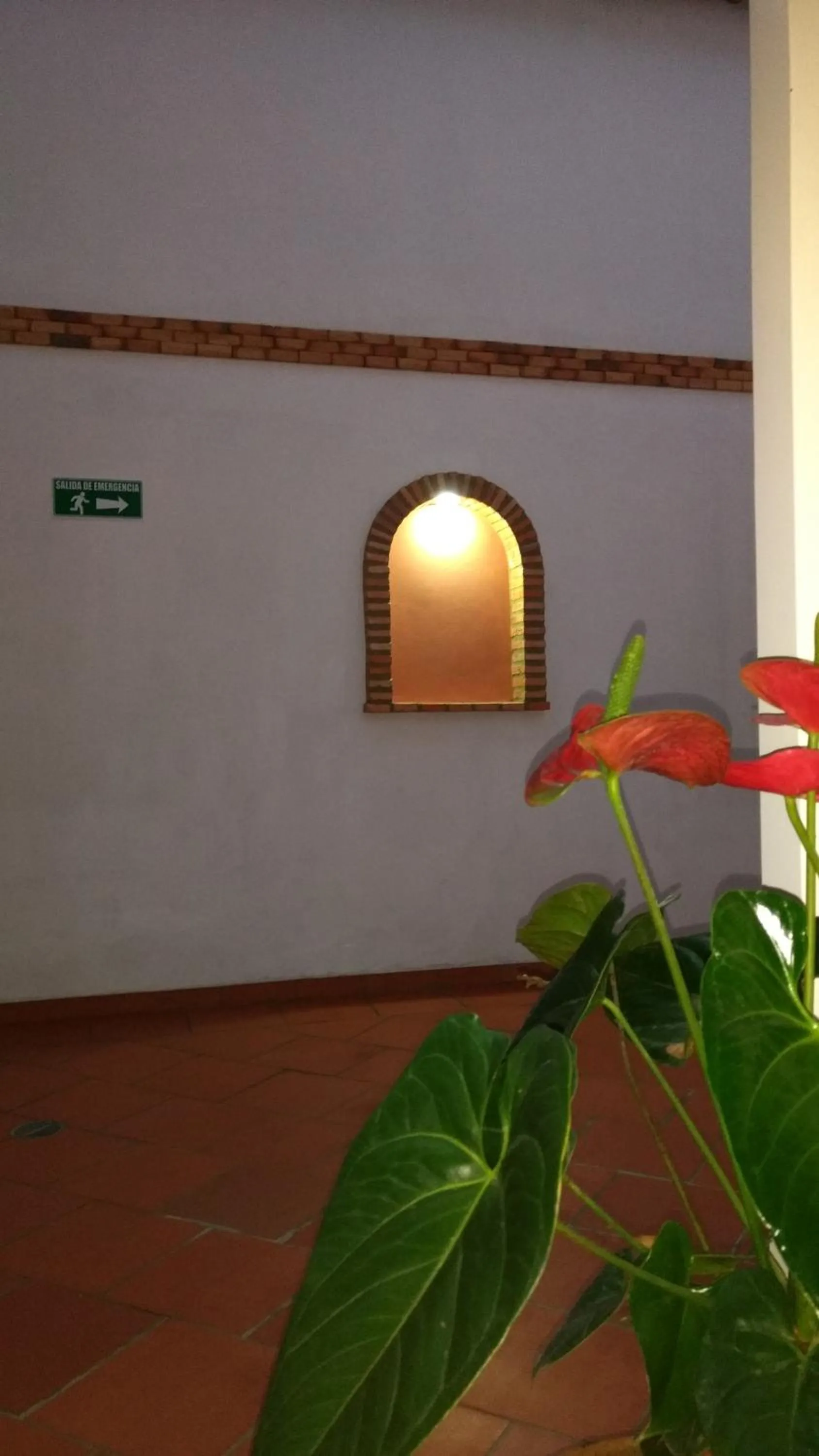 Patio in Apartahotel La Gran Familia