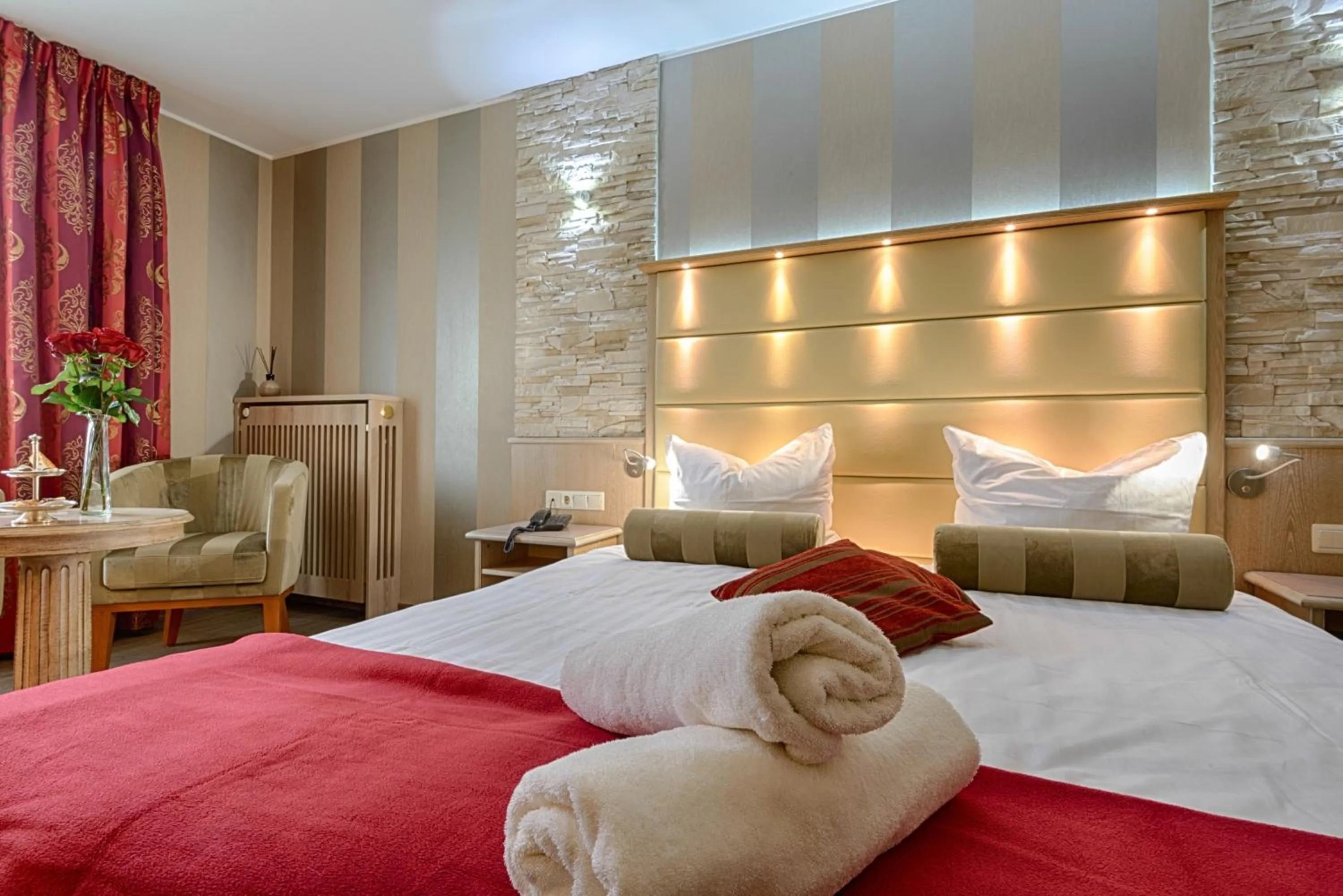 Bedroom, Bed in Domaine de la Forêt