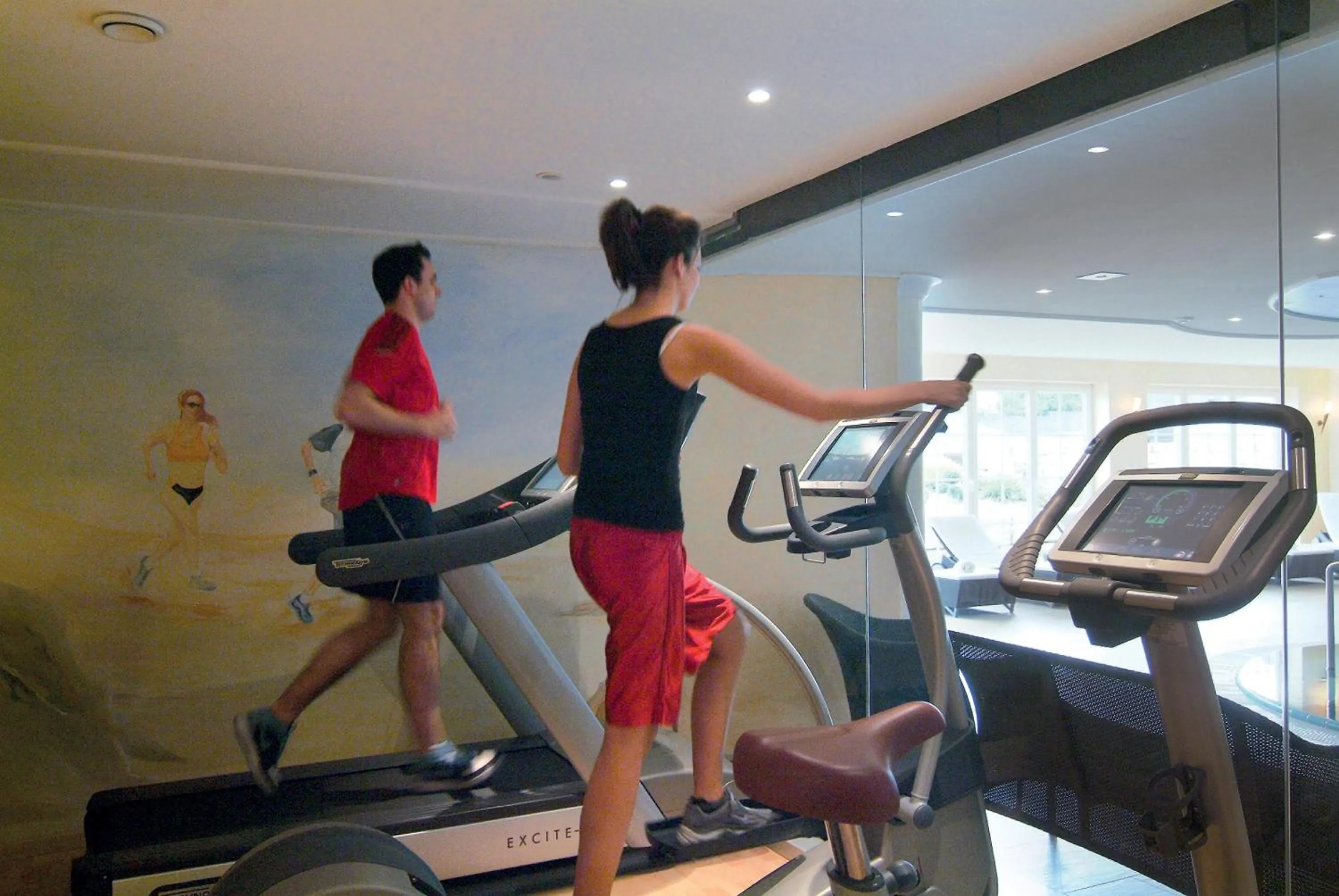 Fitness centre/facilities in Domaine de la Forêt