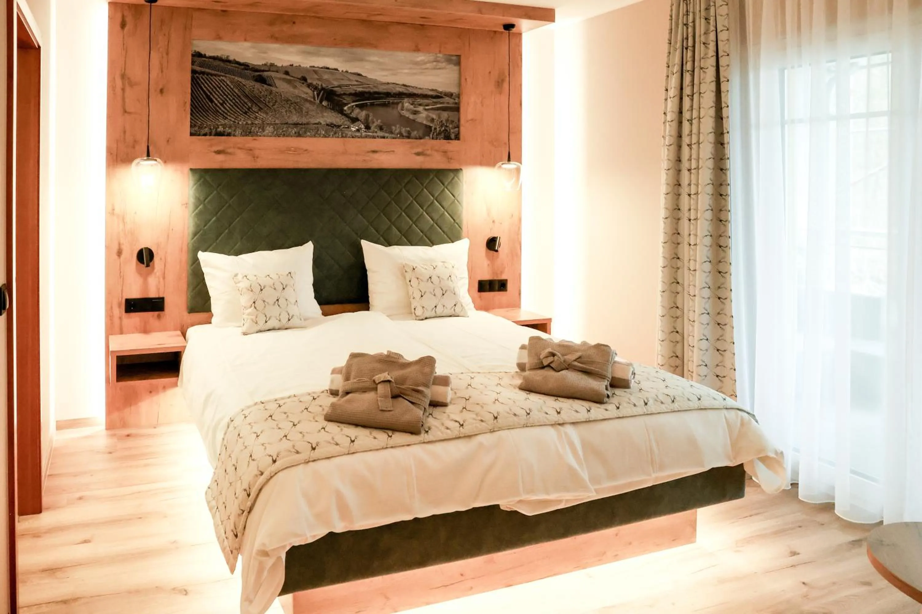 Bedroom, Bed in Domaine de la Forêt