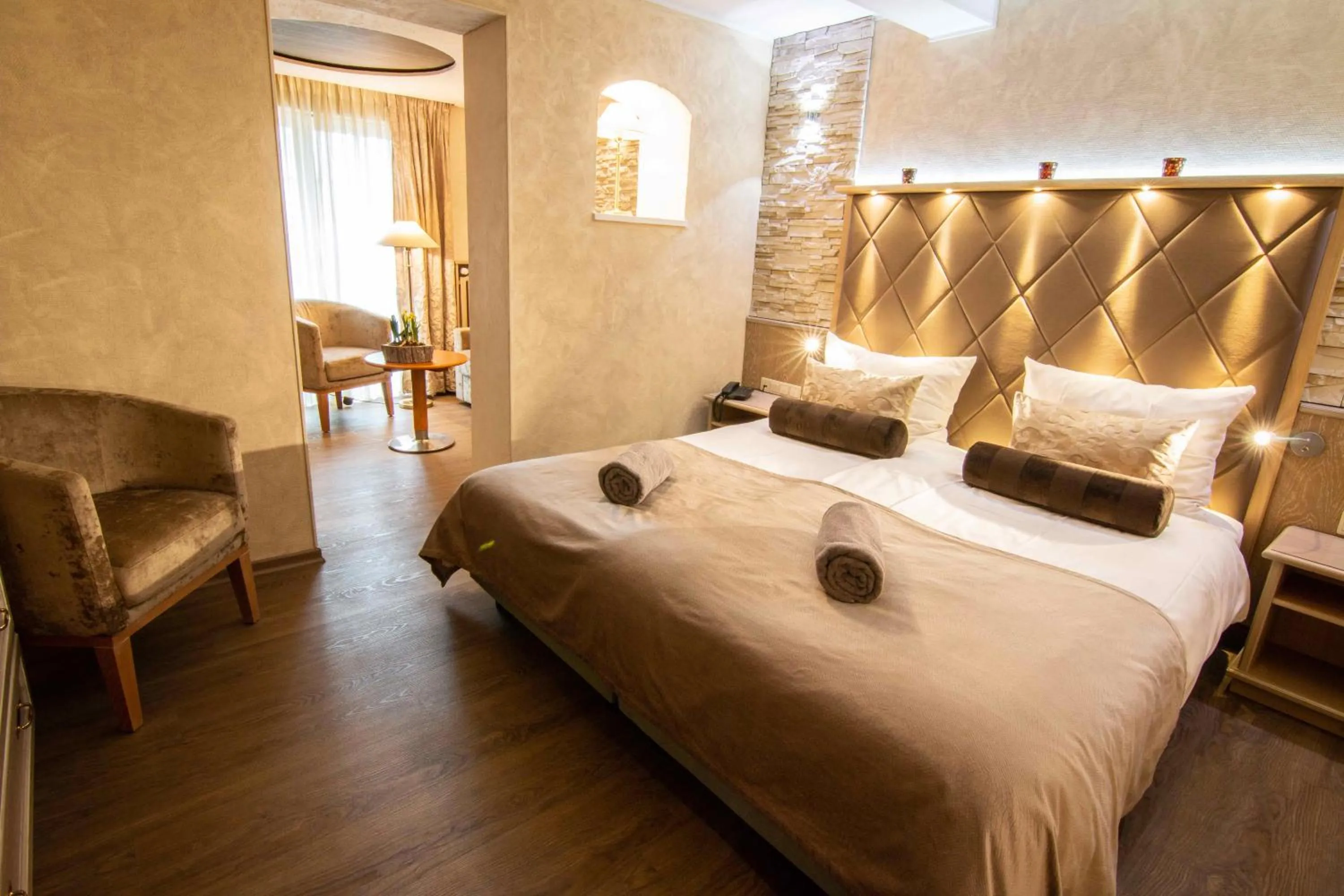 Bedroom, Bed in Domaine de la Forêt