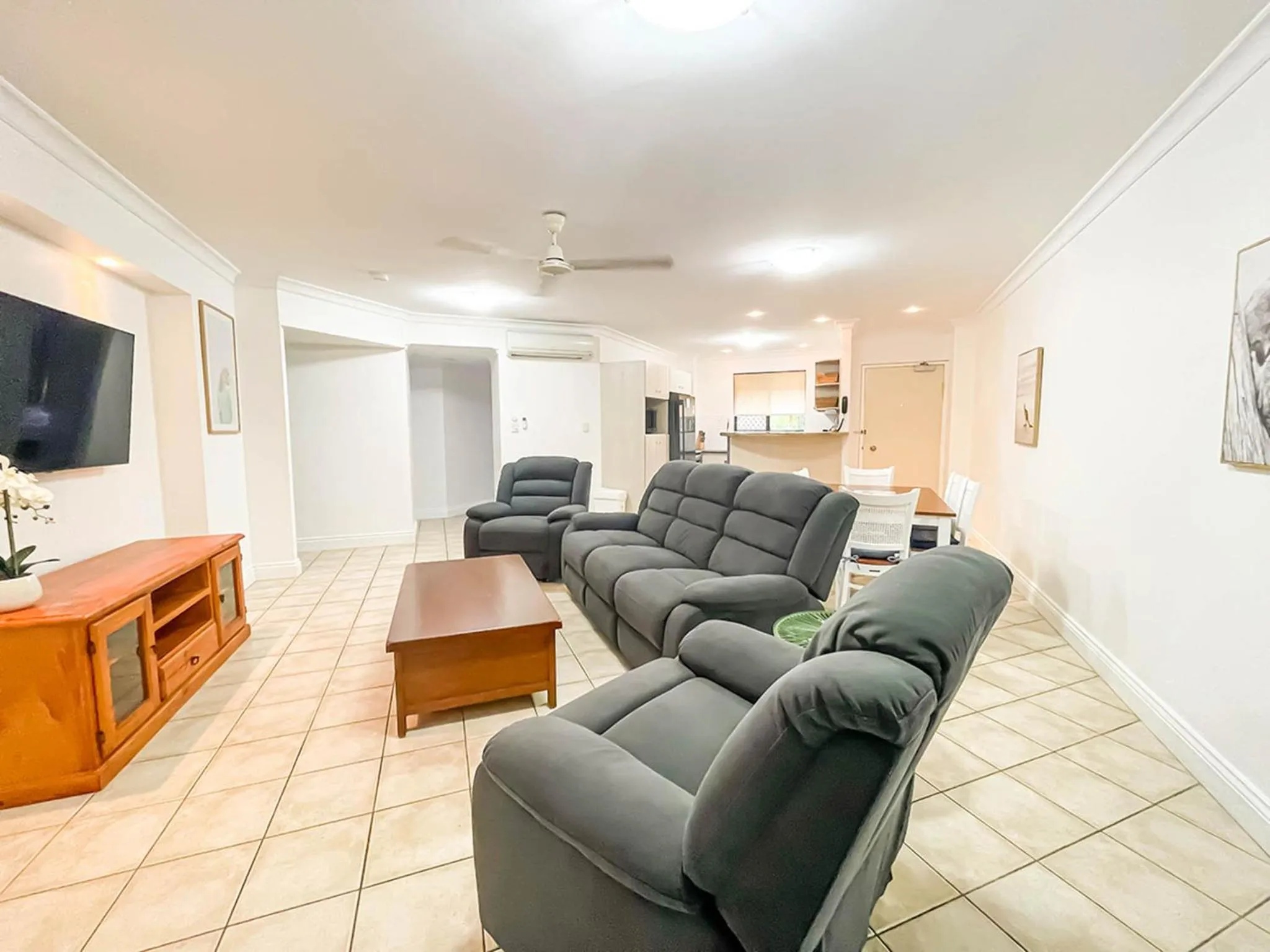 Living room in Trinity Links Resort