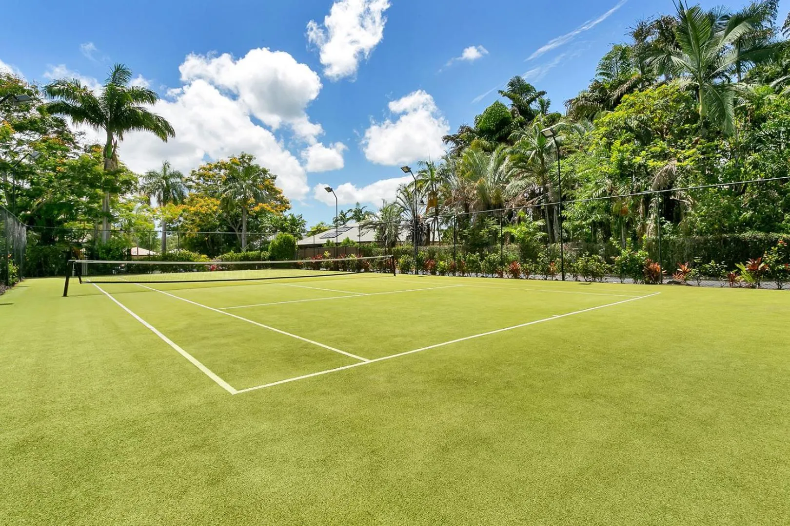 Tennis court in Trinity Links Resort