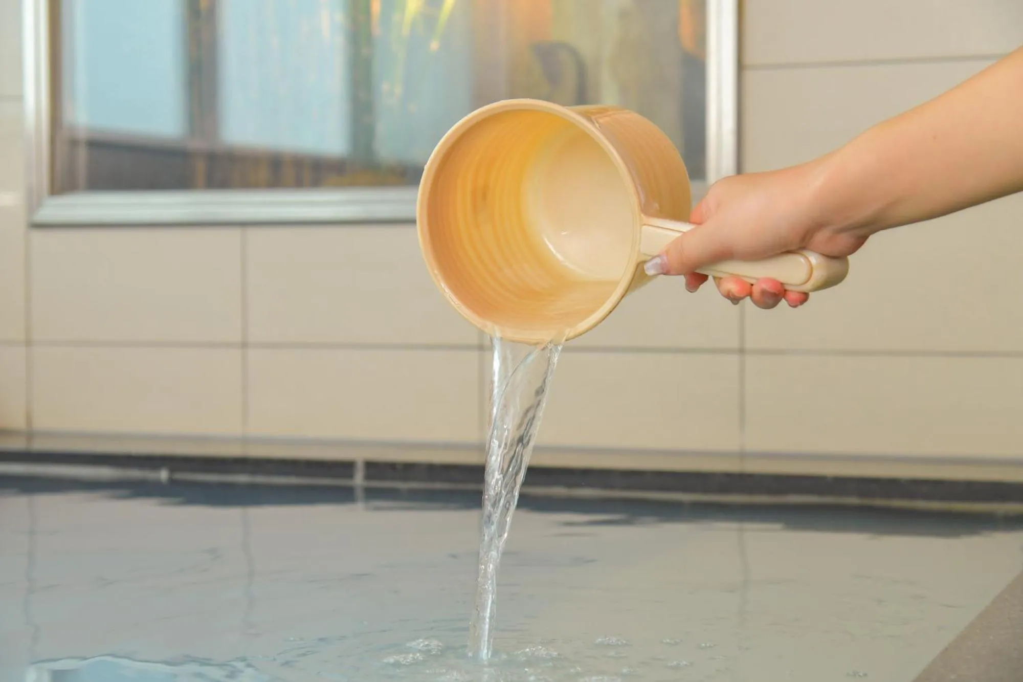 Hot Spring Bath in Sanco Inn Tsu Ekimae