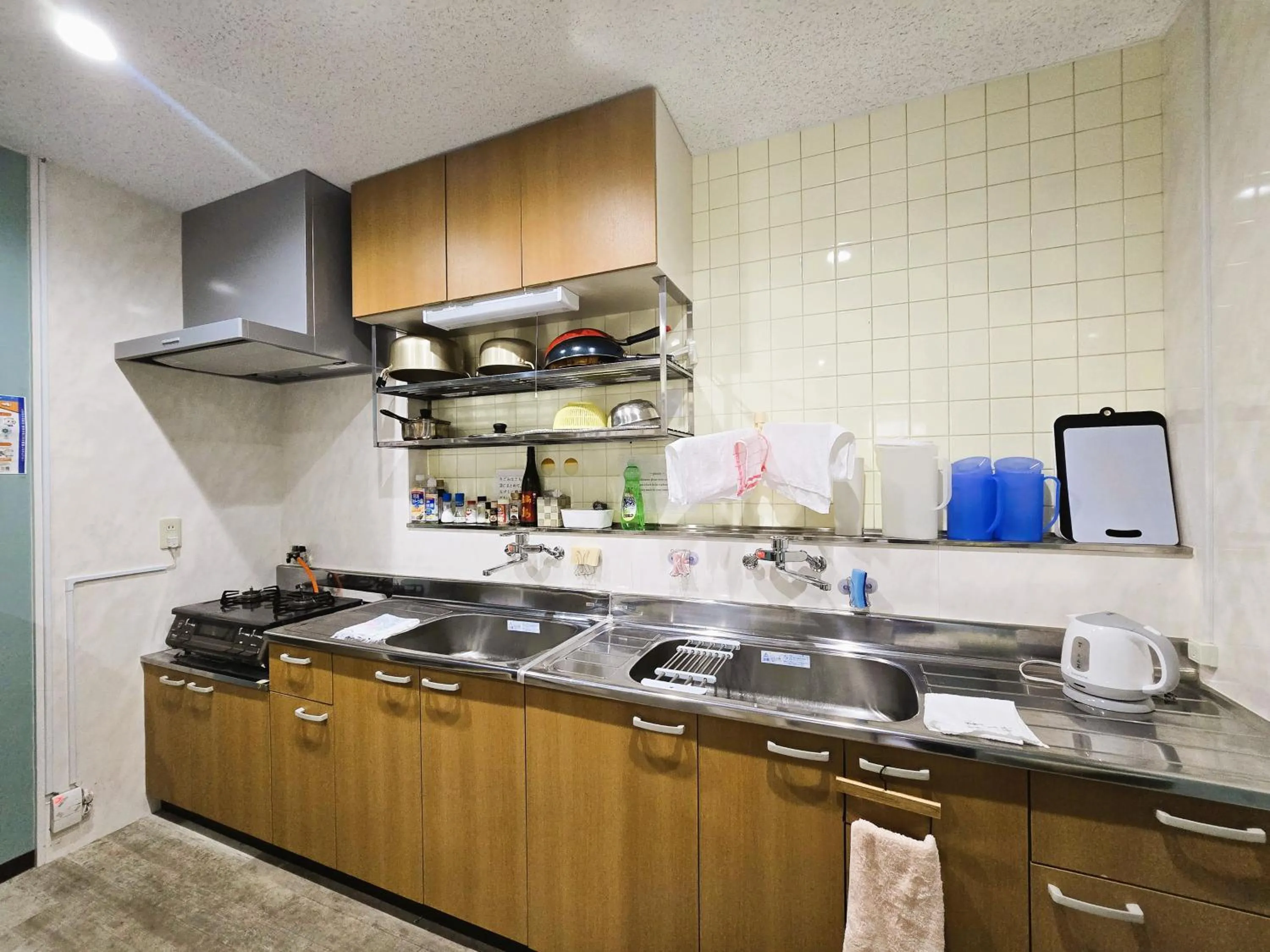 Communal kitchen in Sea Style Resort OCEAN