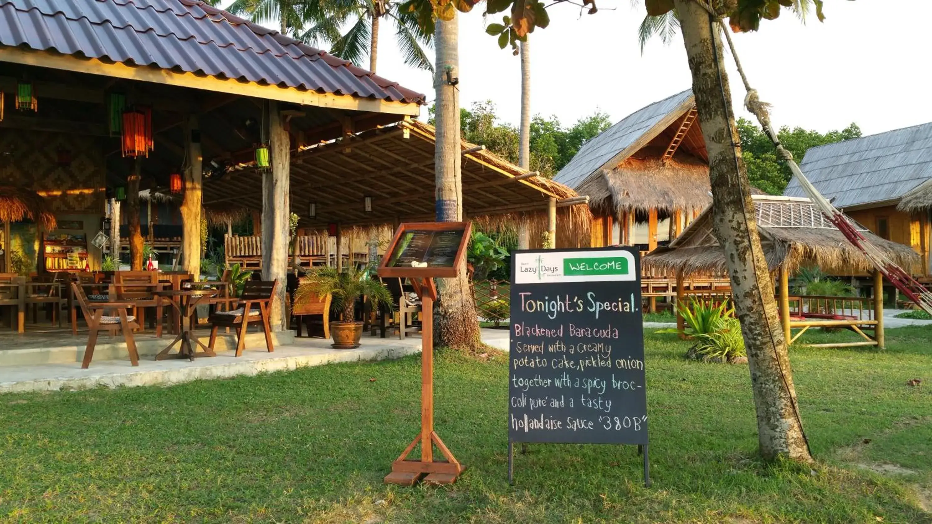 Restaurant/places to eat in Lazy Days Bungalows Restaurant/places to eat in Lazy Days Bungalows