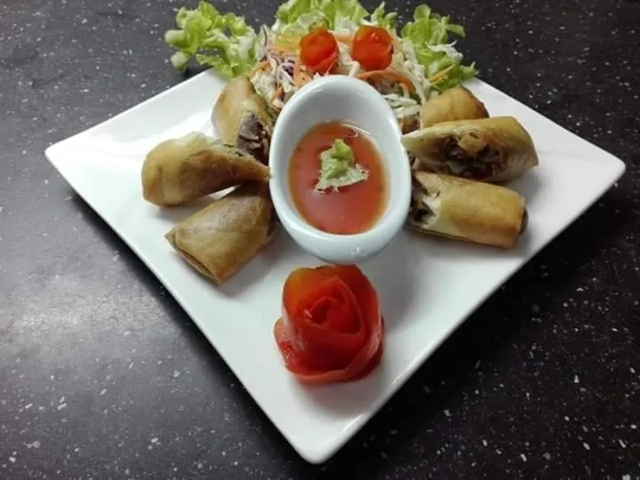 Lunch in Lazy Days Bungalows