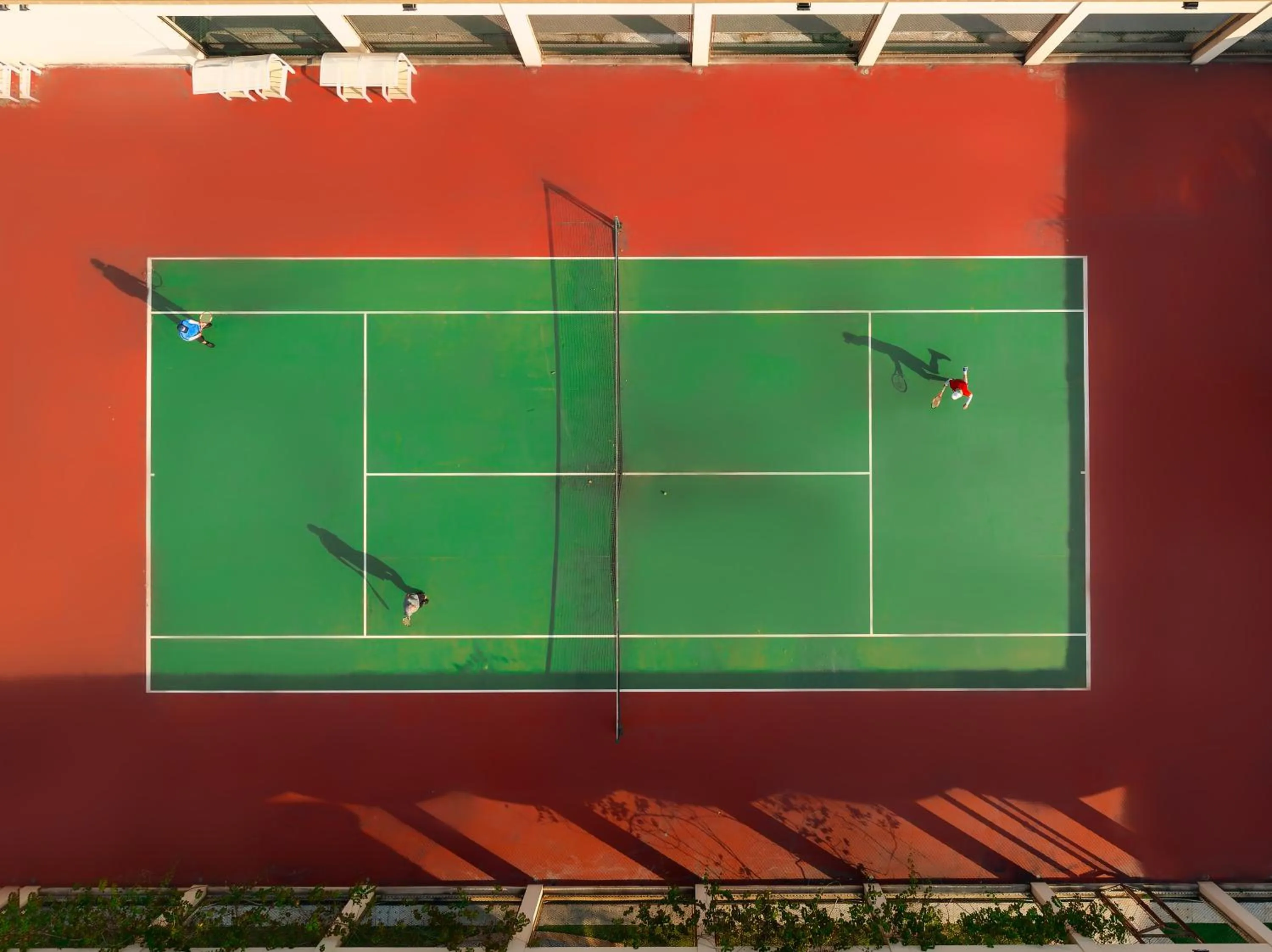 Tennis court in The Westin Shimei Bay Resort