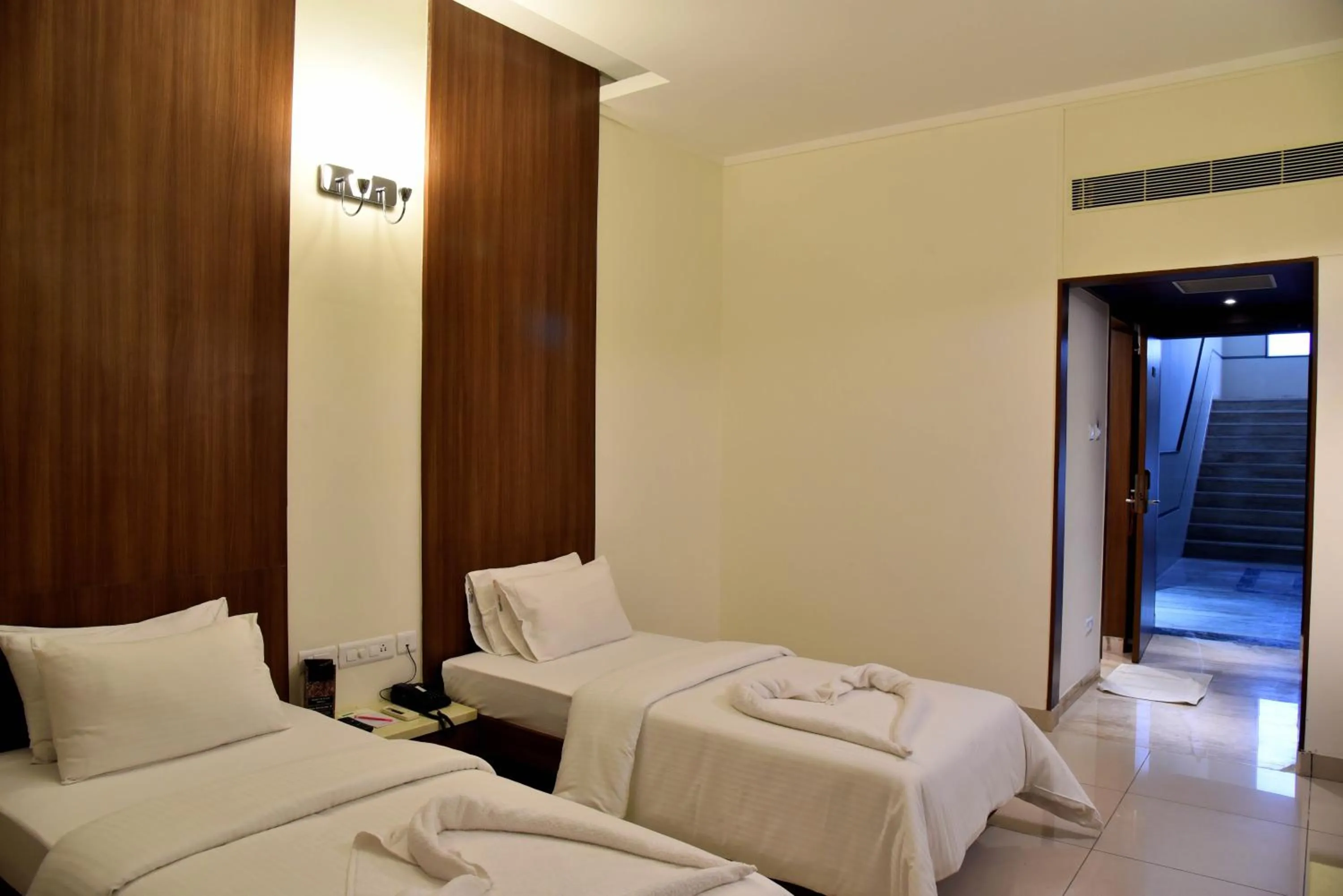 Photo of the whole room, Bed in Rathna Residency