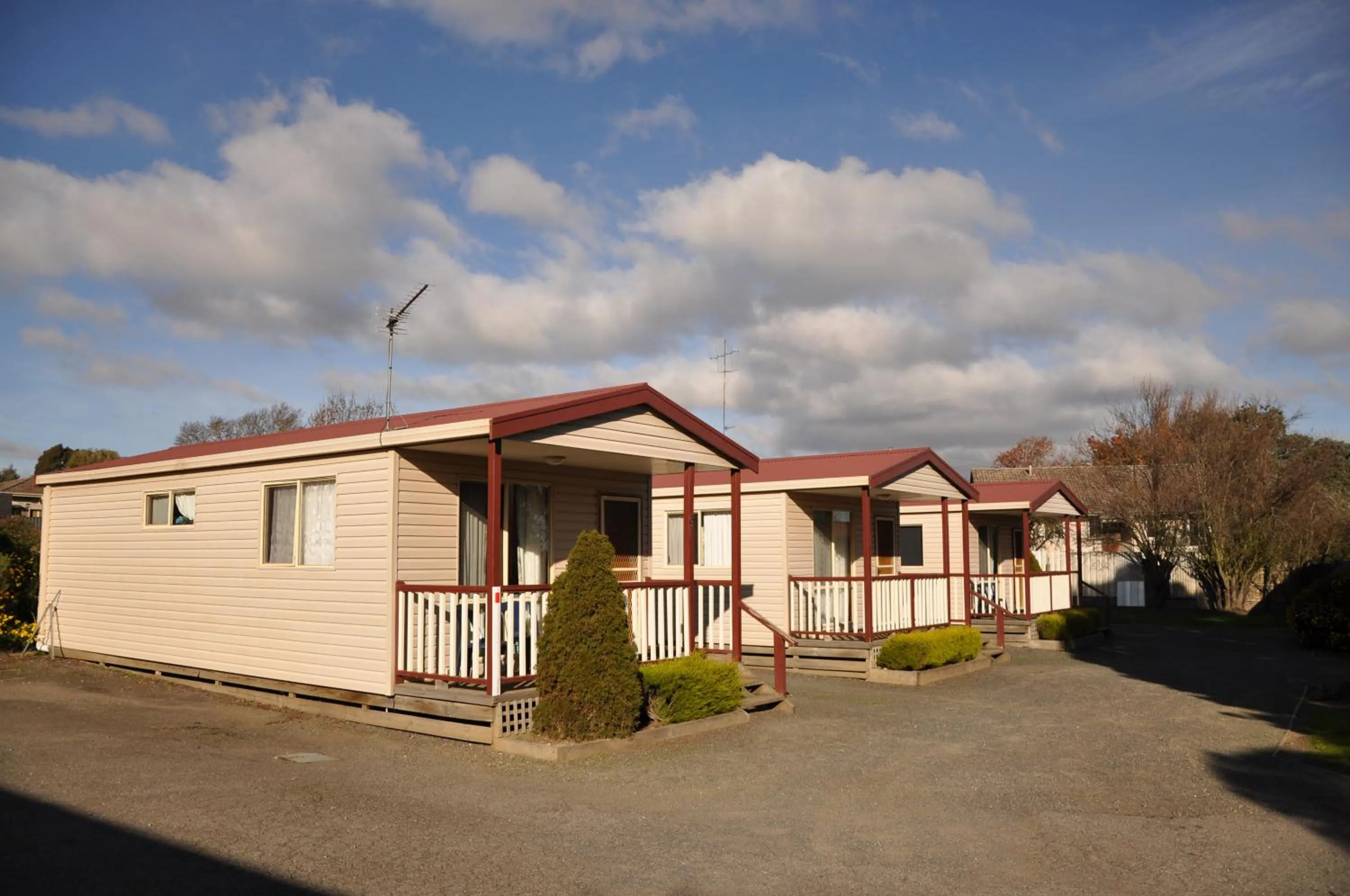 Facade/entrance in Miner's Retreat Motel