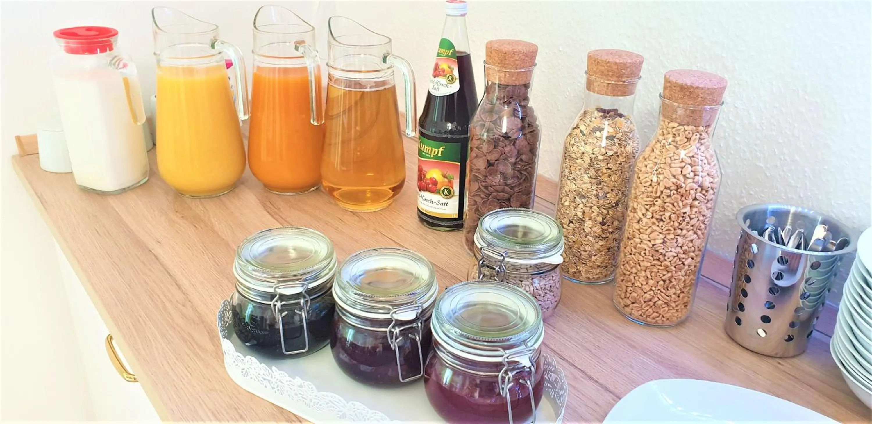 Food close-up in Hotel Austria Stuttgart-City