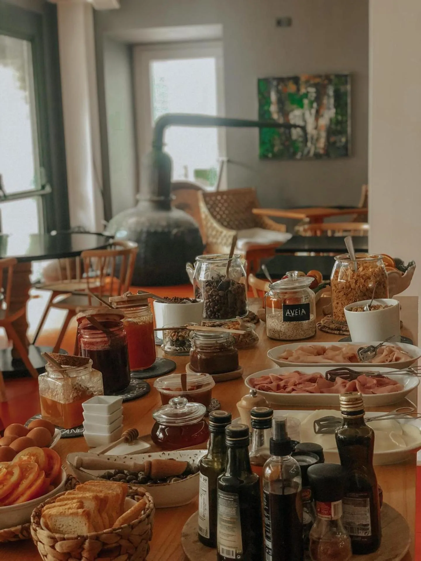 Continental breakfast in Casa de São Bento by PURUS