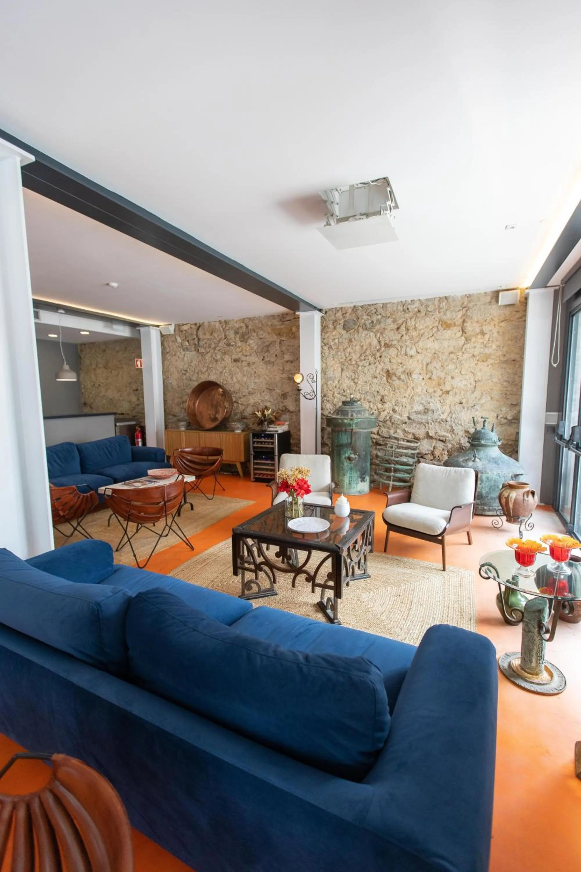 Lobby or reception in Casa de São Bento by PURUS