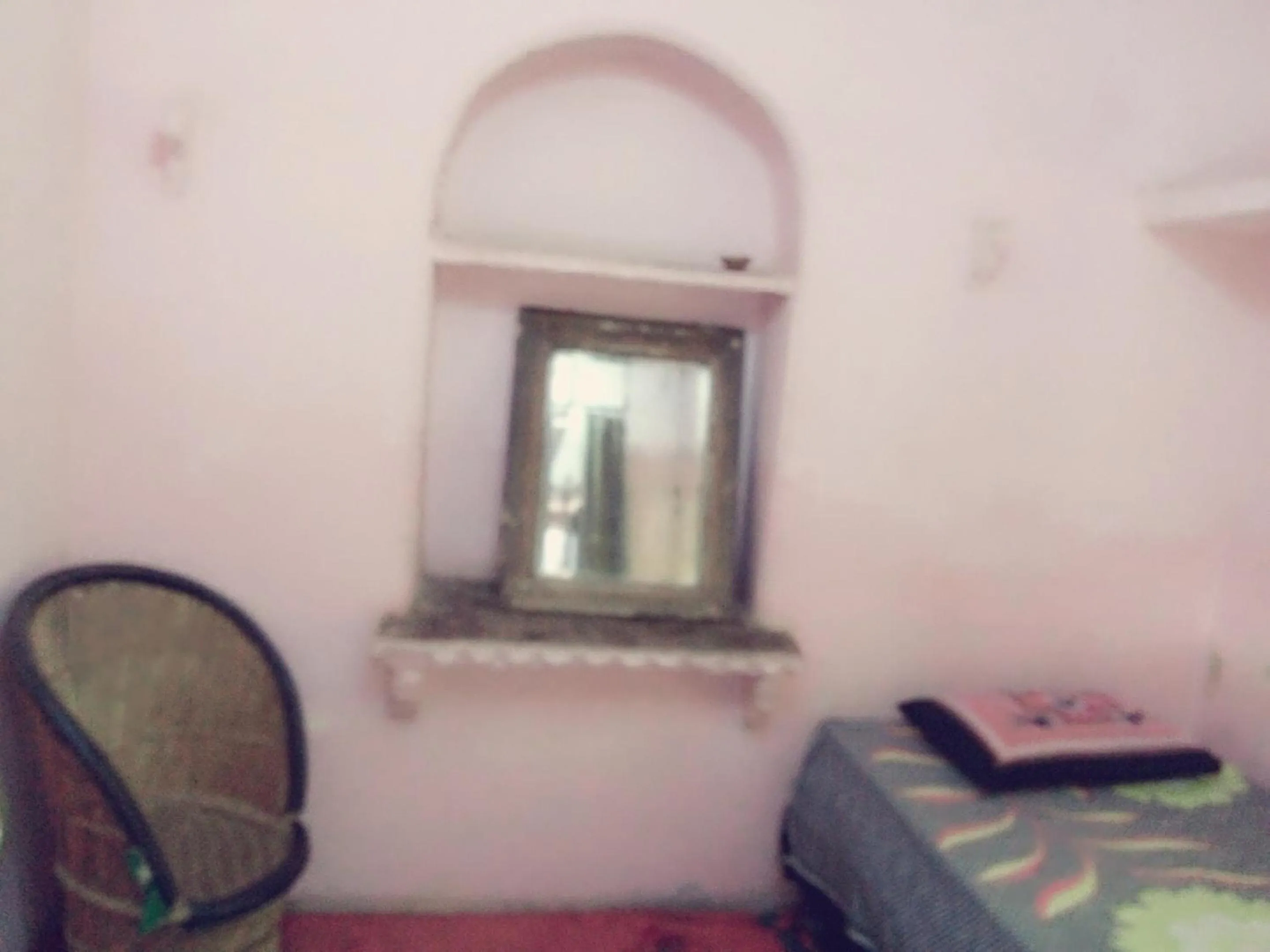 Bed in Haveli Uma Megh Tourist Guest House
