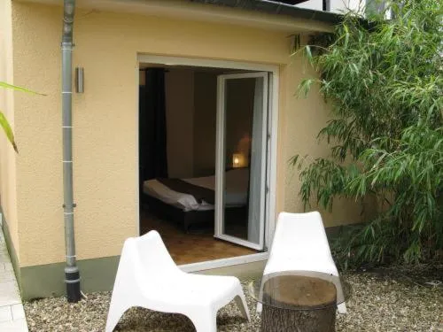 Balcony/Terrace in Key Inn Appart Hotel Belair